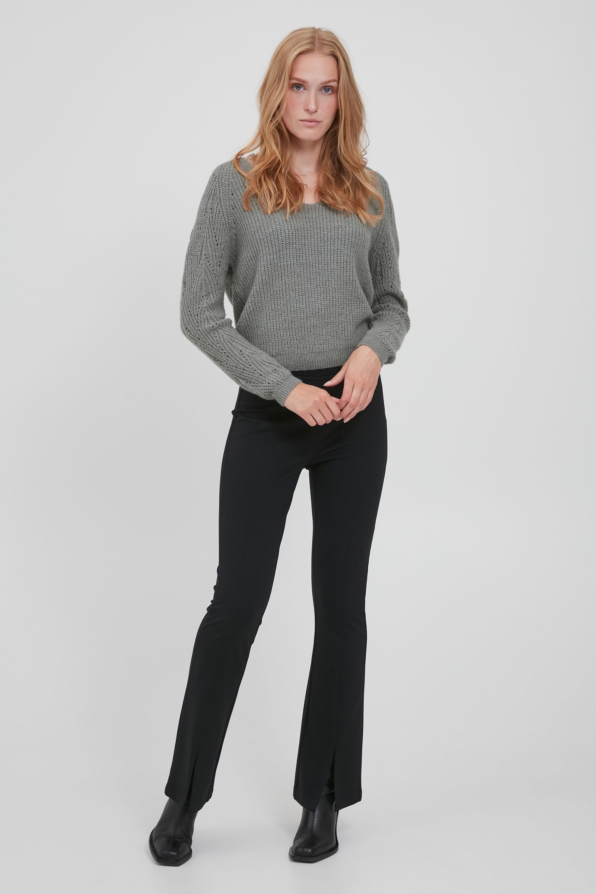 b.young Strickfleece-Pullover »Strickpullover BYOmikka«