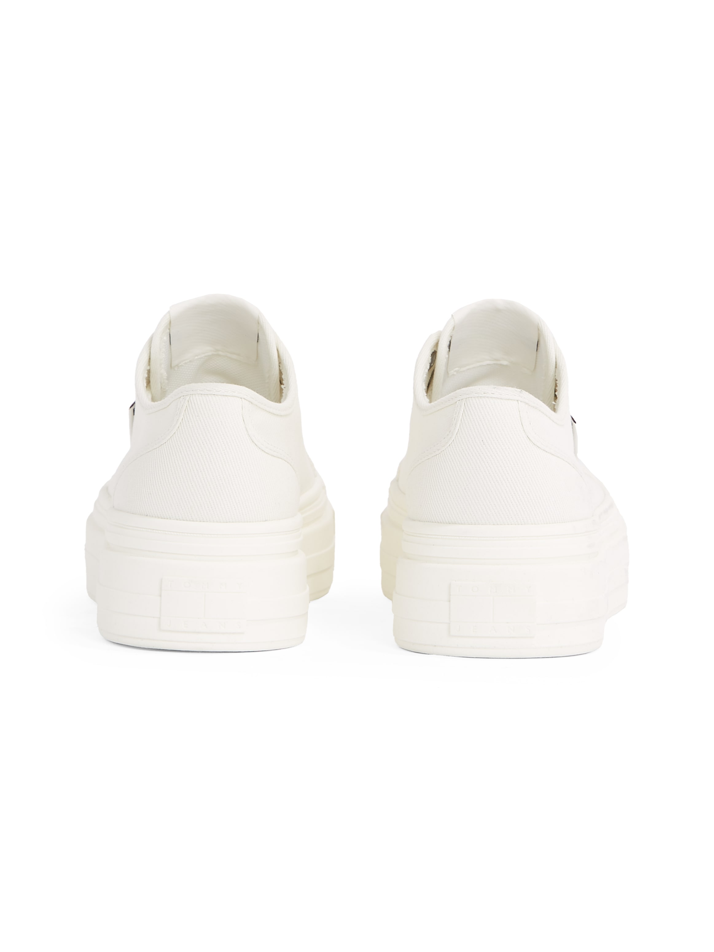 Tommy Jeans Plateausneaker »TJW FOXING FLATFORM LC«, Freizeitschuh, Halbschuh, Schnürschuh im Jeans-Look