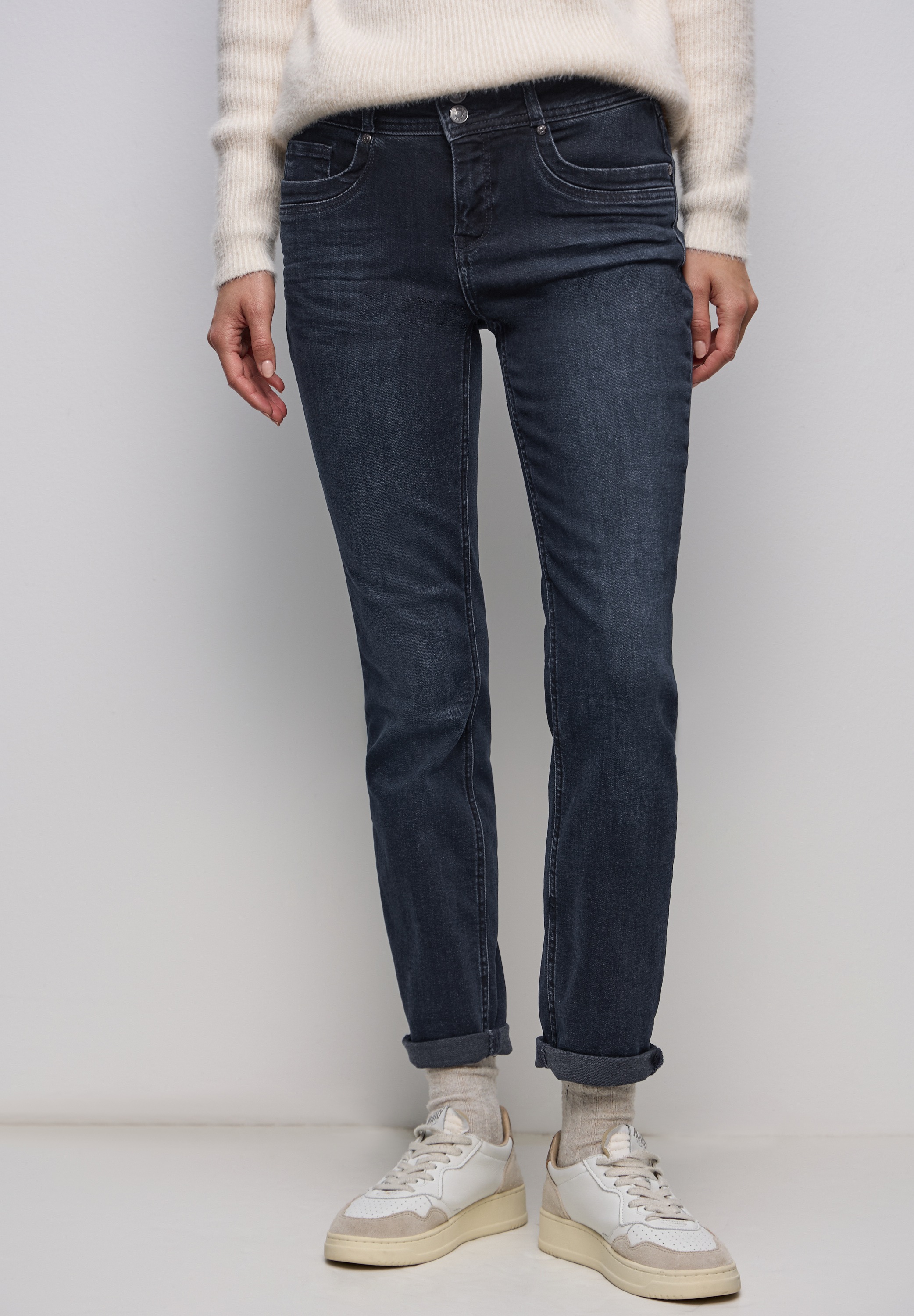 STREET ONE Slim-fit-Jeans, 5-Pocket-Style günstig online kaufen