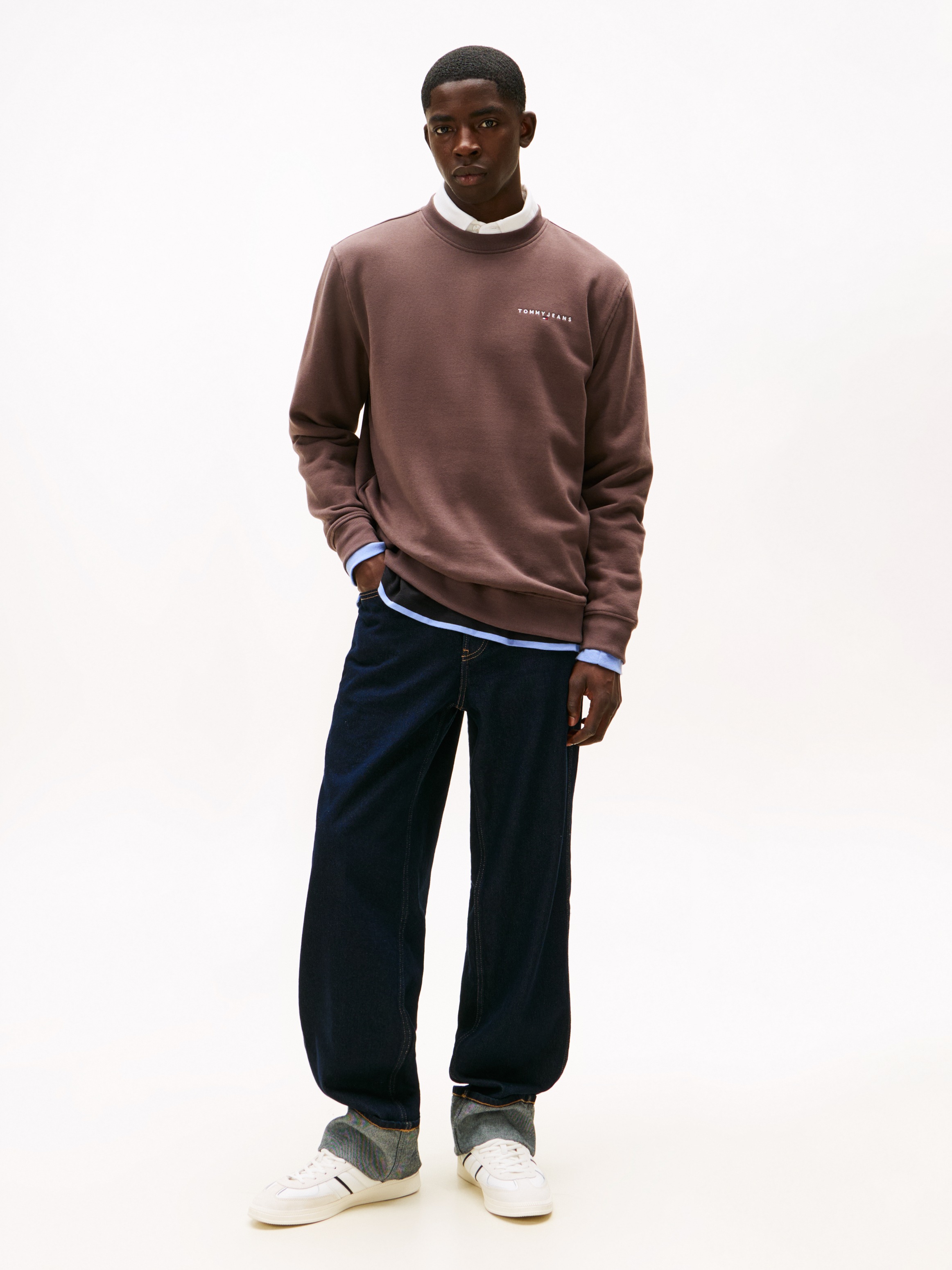 Thumbnail - Tommy Jeans Sweatshirt "TJM REG LINEAR CREW EXT"