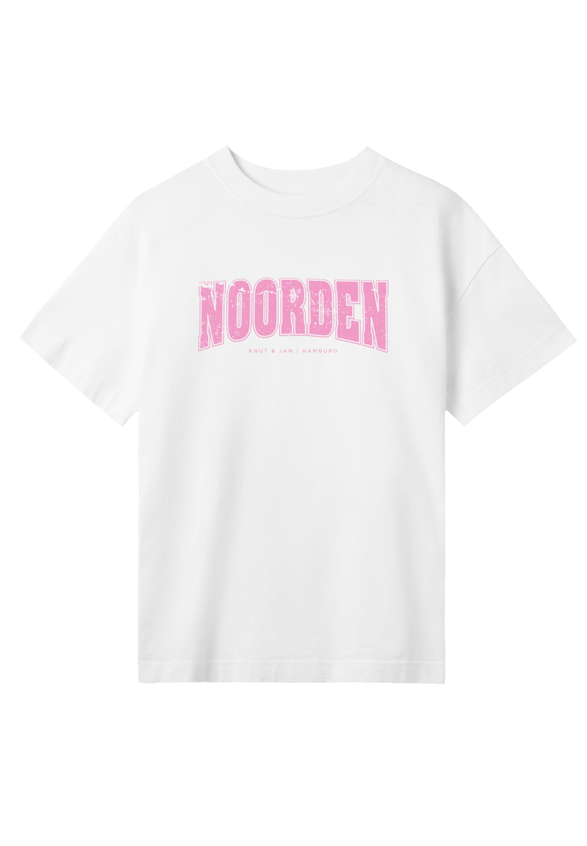 F4NT4STIC T-Shirt »Oversized Shirt Knut & Jan Noorden Collegiate«, Premium Qualität, Knut & Jan Hamburg