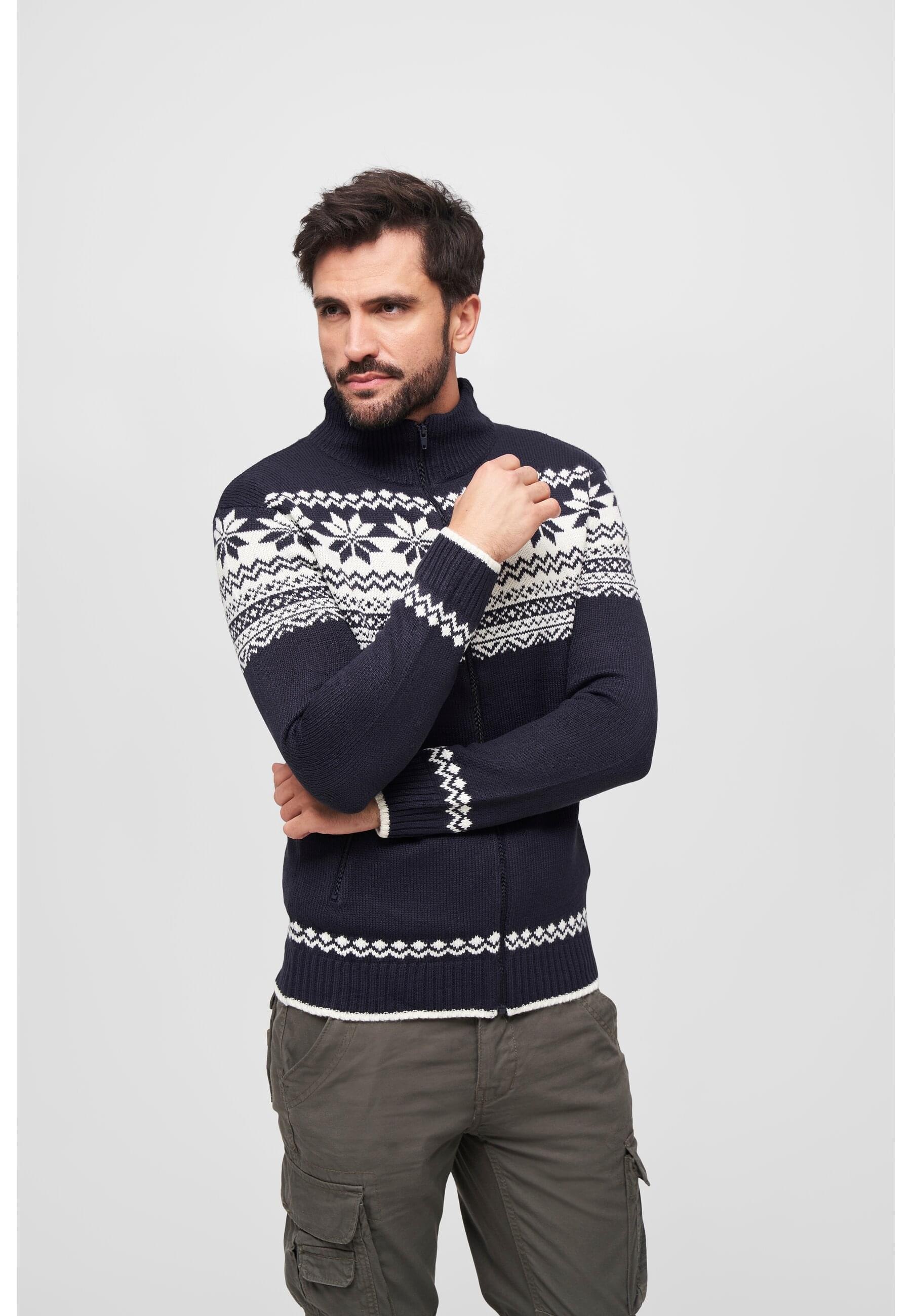 Brandit Strickjacke »Brandit Herren Cardigan Norweger«