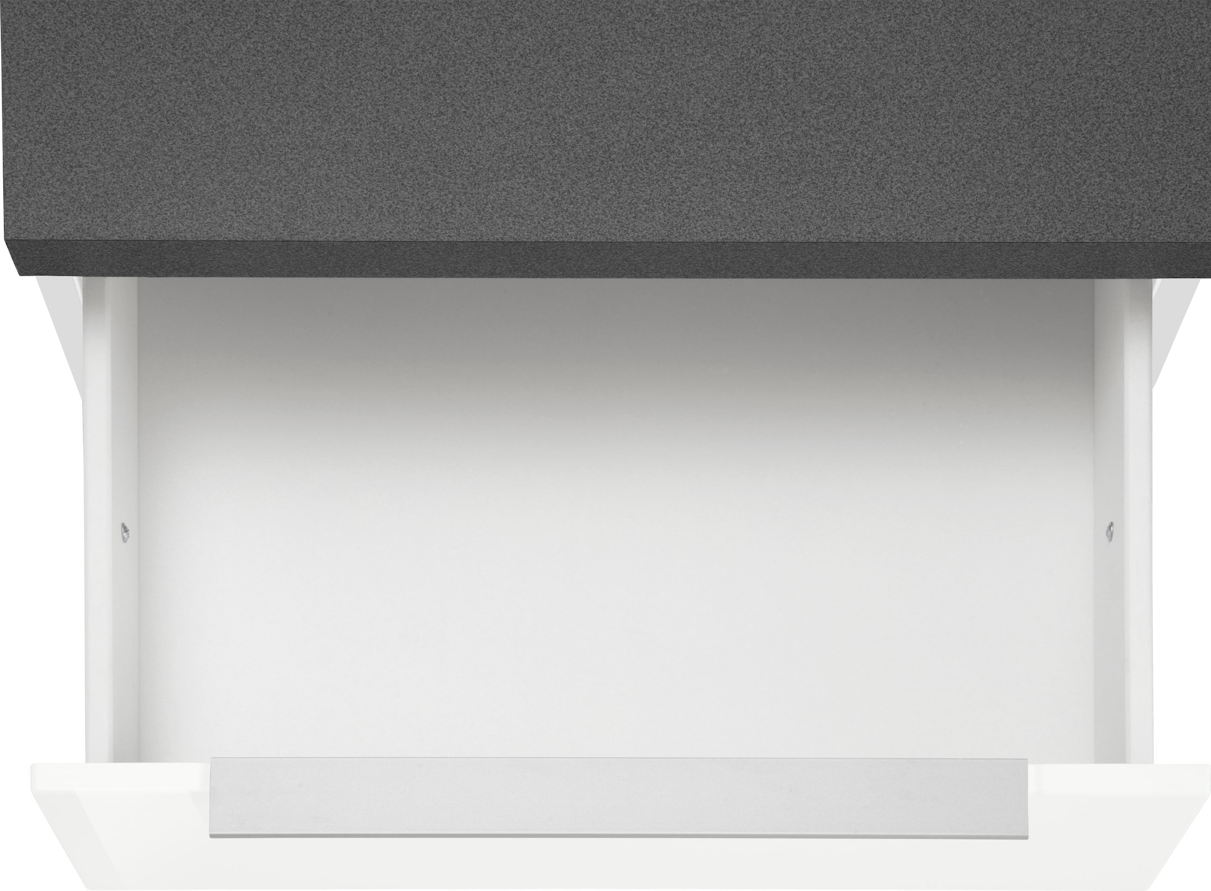 KOCHSTATION Küchenzeile »KS-Brindisi Breite 340 cm« wahlweise mit E-Geräten und Induktion, mit MDF-Fronten und Regal