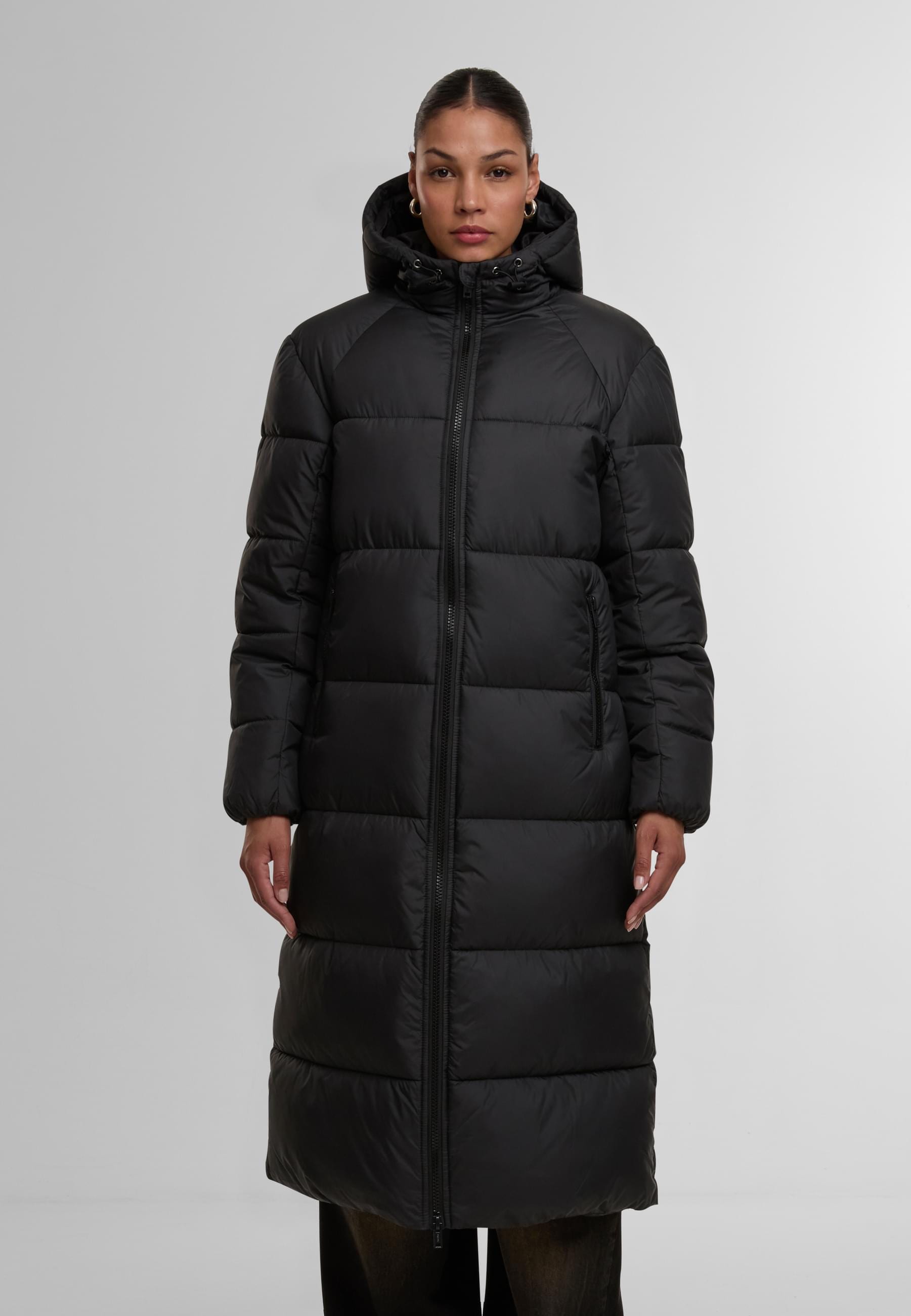 URBAN CLASSICS Winterjacke »Urban Classics Ladies Ultra Long Coat«, (1 St.), ohne Kapuze
