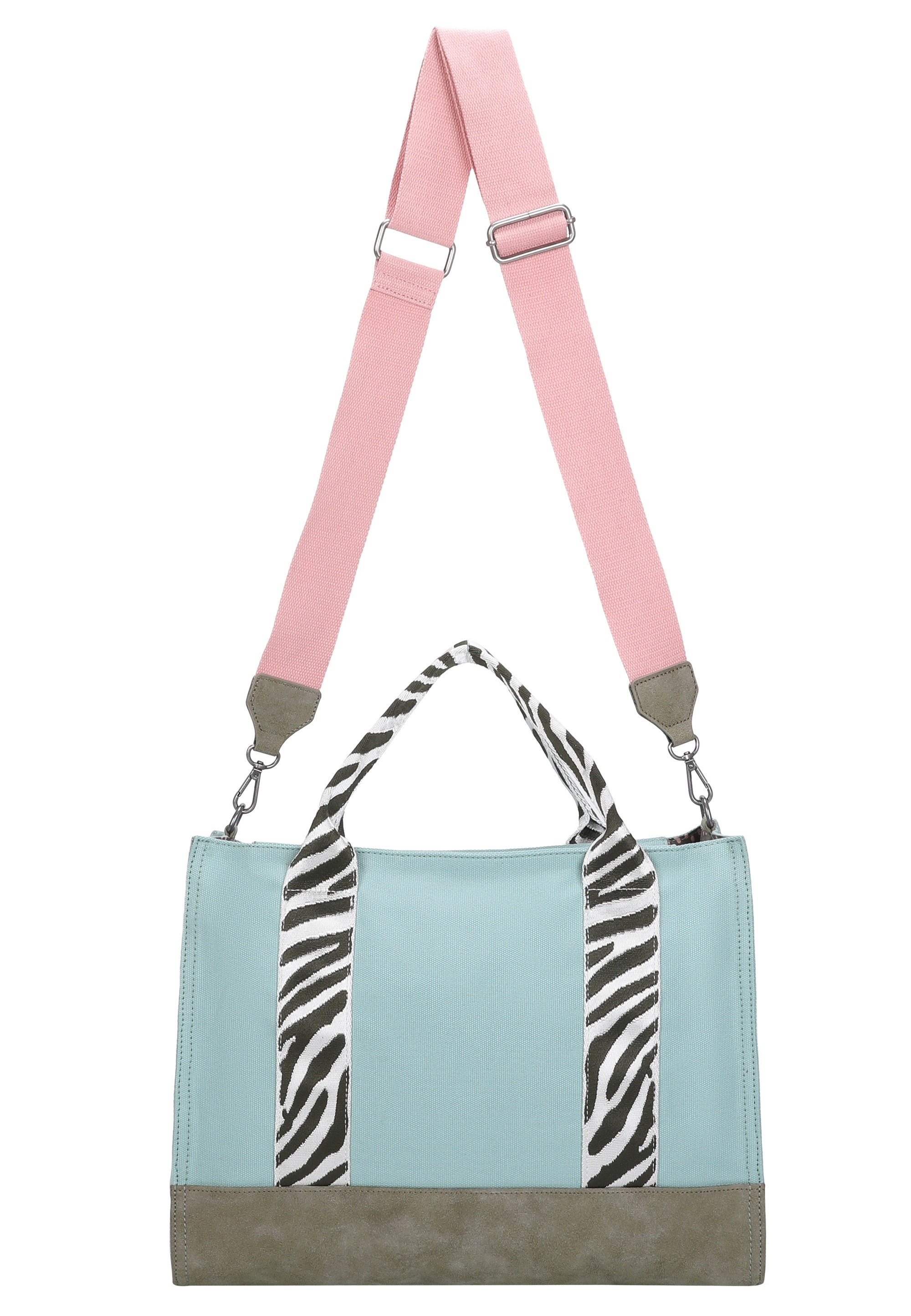 Fritzi aus Preußen Henkeltasche »Summer Zebra Safari«, mit abnehmbarer Kordel