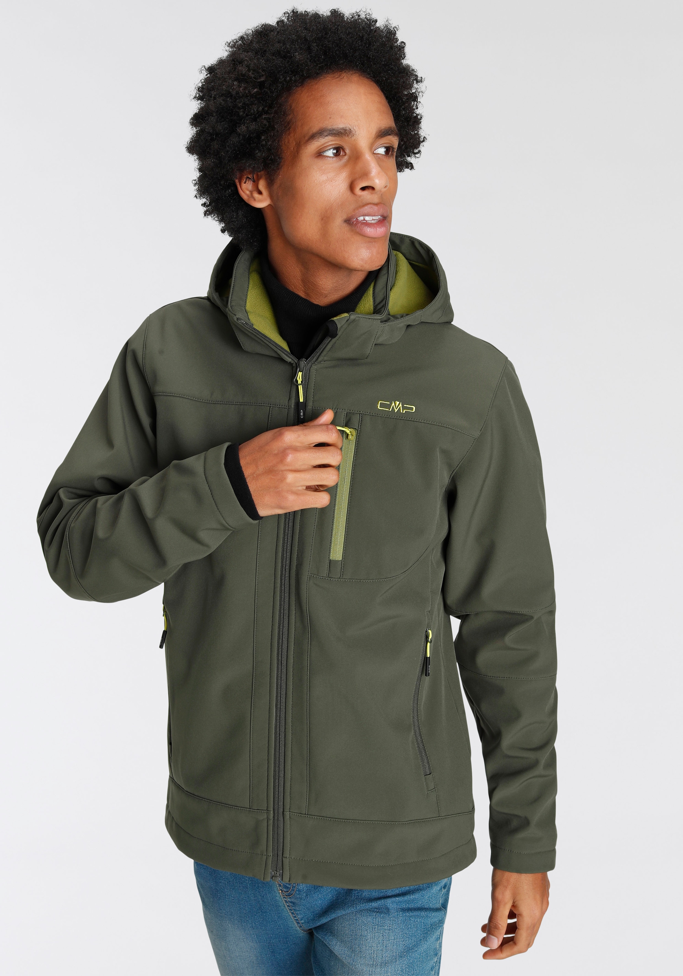 ▷ bestellen CMP BAUR Softshelljacke, mit Kapuze |