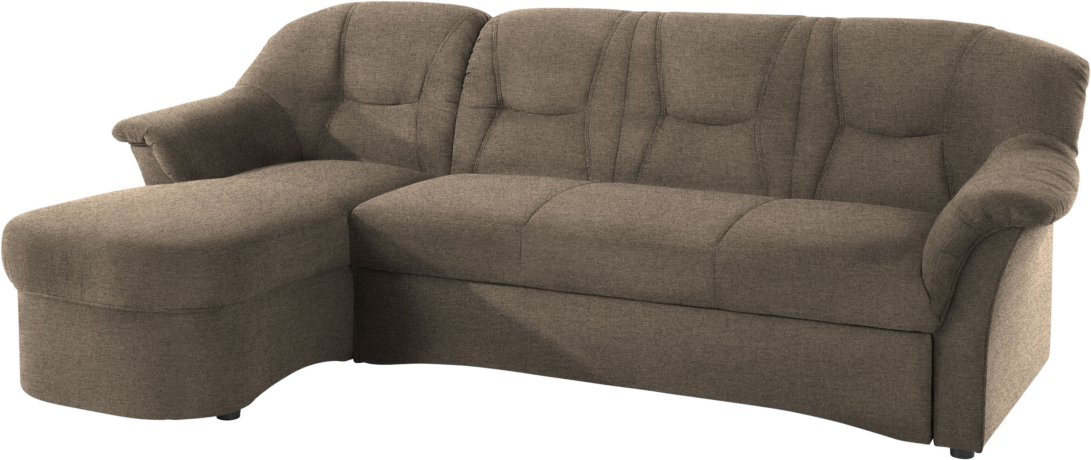 Thumbnail - DOMO collection Ecksofa "Sarafina zeitlos und komfortabel, optional mit Federkern, L-Form", wahlweise mit Bettfunktion