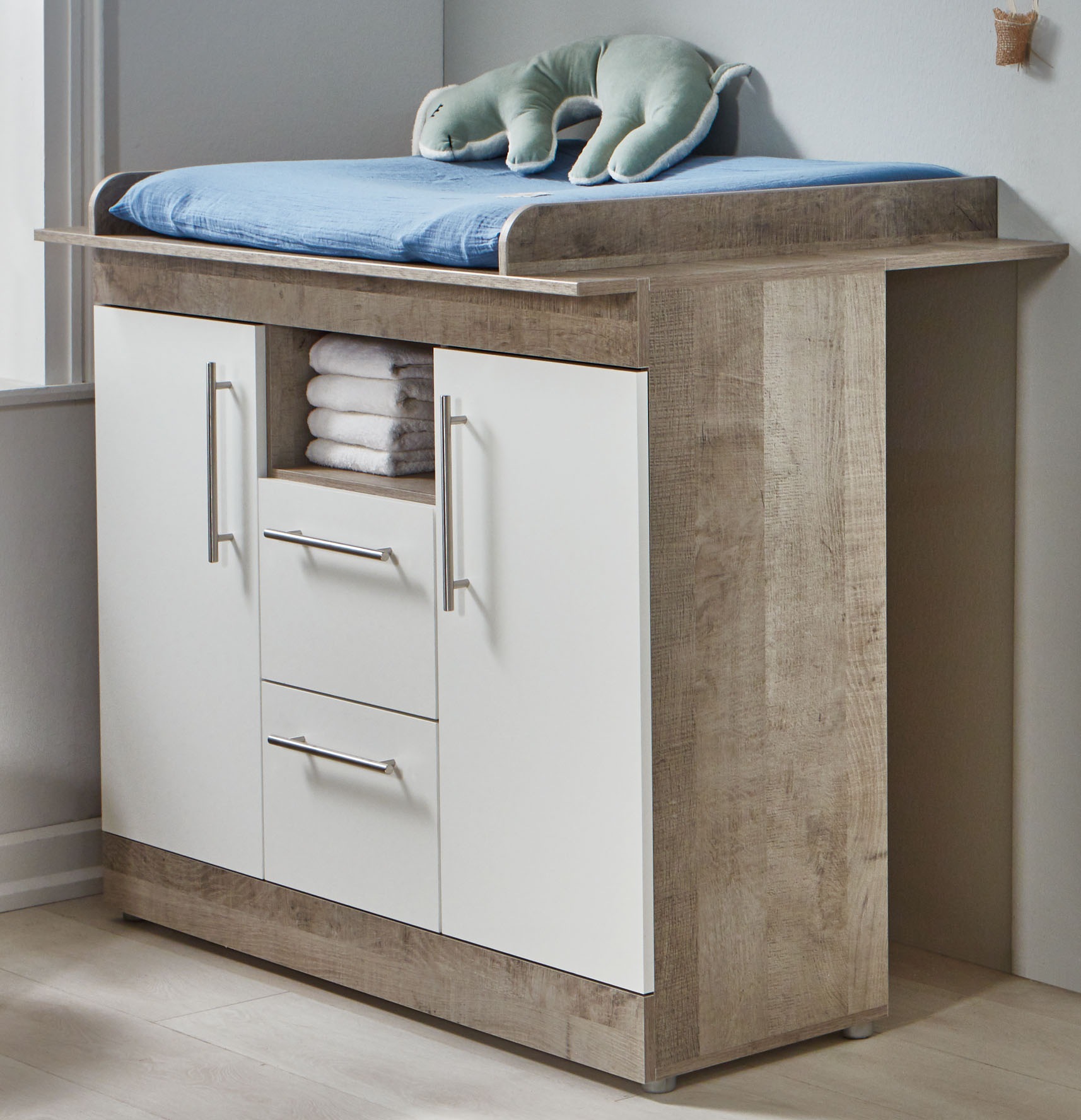 arthur berndt Wickelkommode "Selina" bis 15 kg Made in Germany 115 cm günstig online kaufen