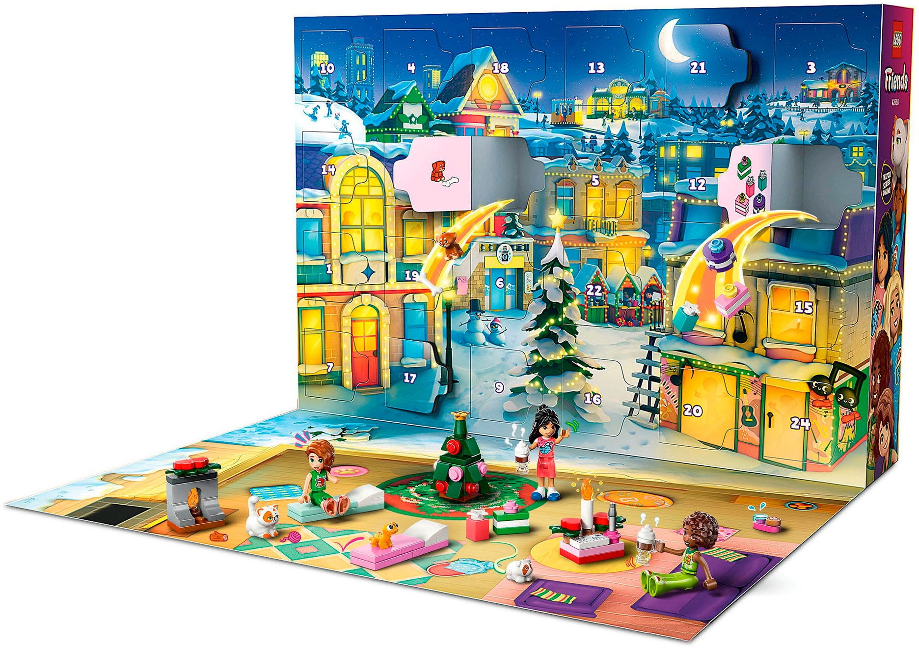 LEGO® Spielzeug-Adventskalender »Spielbausteine, (42668), LEGO Friends« ab 6 Jahren Made in Europe