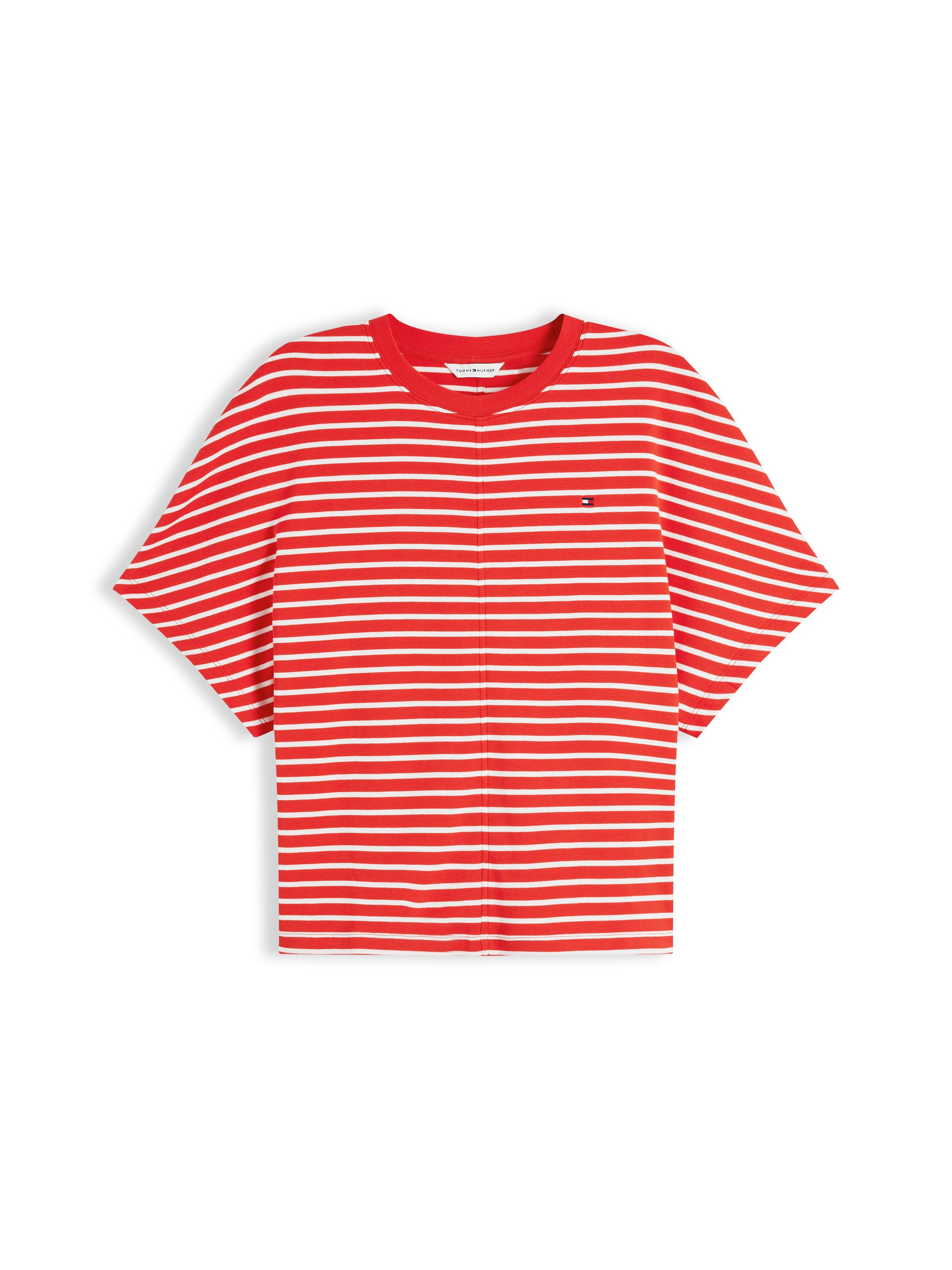 Tommy Hilfiger 3/4-Arm-Shirt »CODY REG BATWING C-NK SS TEE« Baumwolle, 3/4 Ärmel