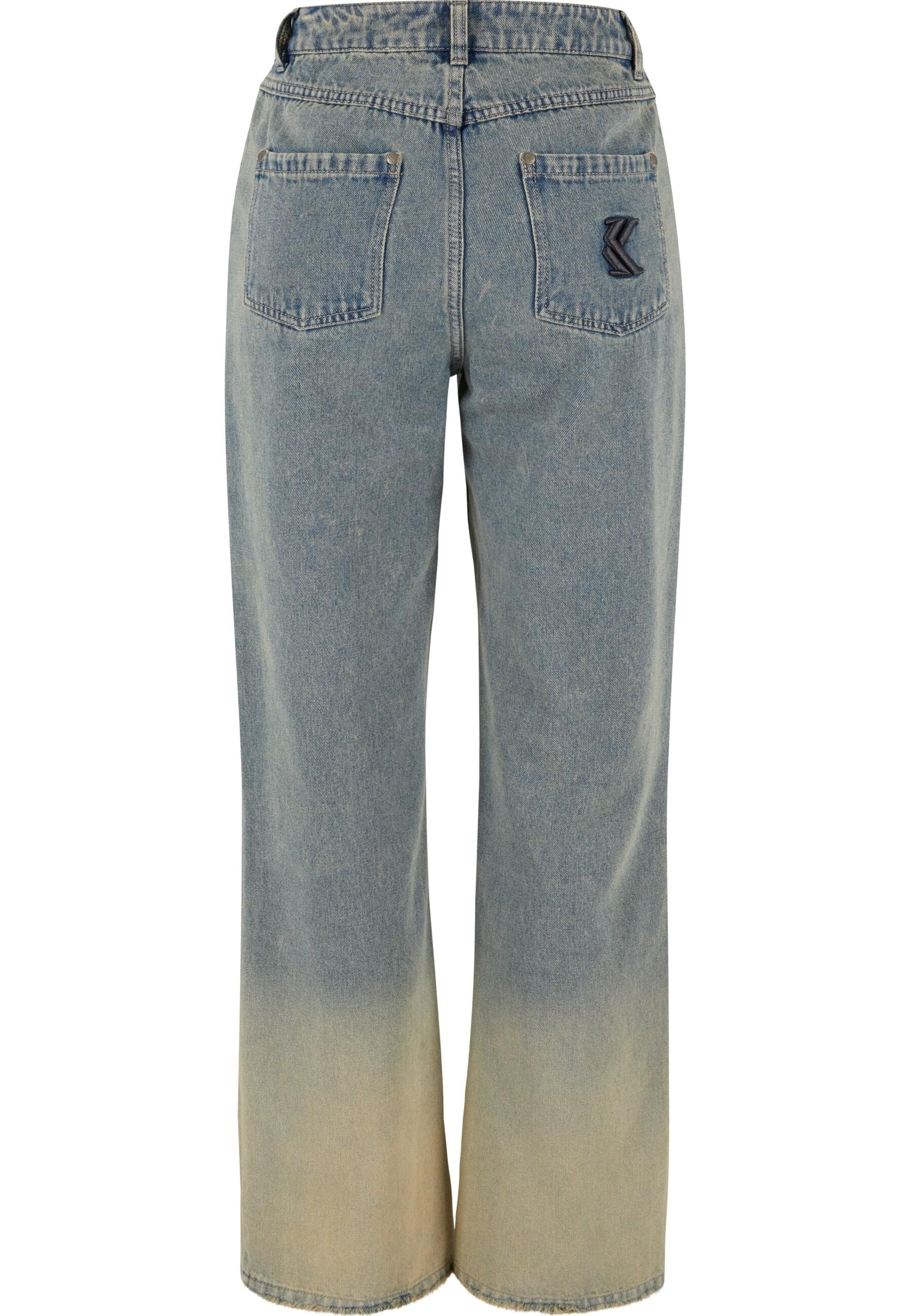 Karl Kani Bequeme Jeans »Karl Kani Karl Kani Og Five Pocket Straight Leg Gradient Denim«