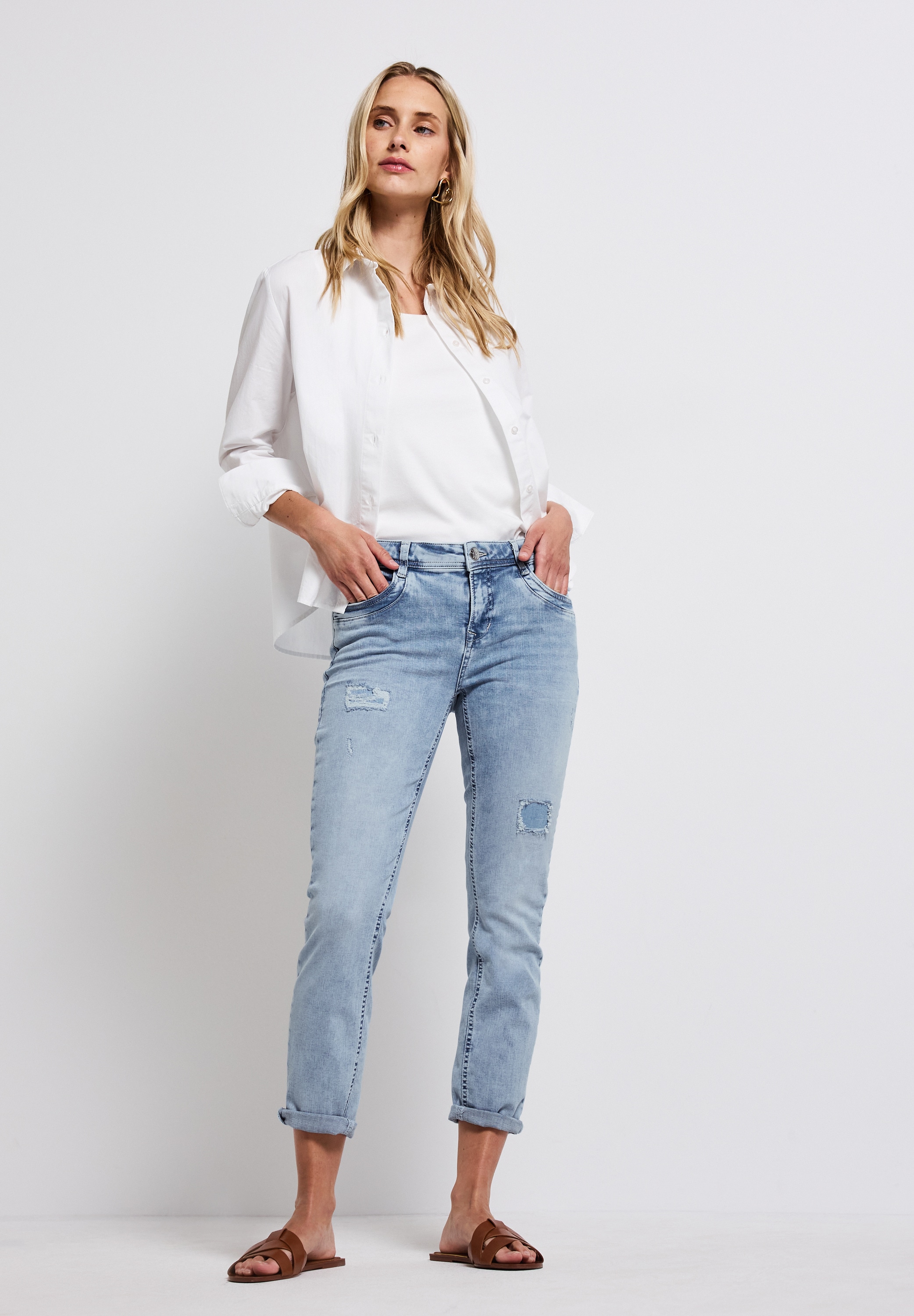 STREET ONE Comfort-fit-Jeans, 5-Pocket-Style