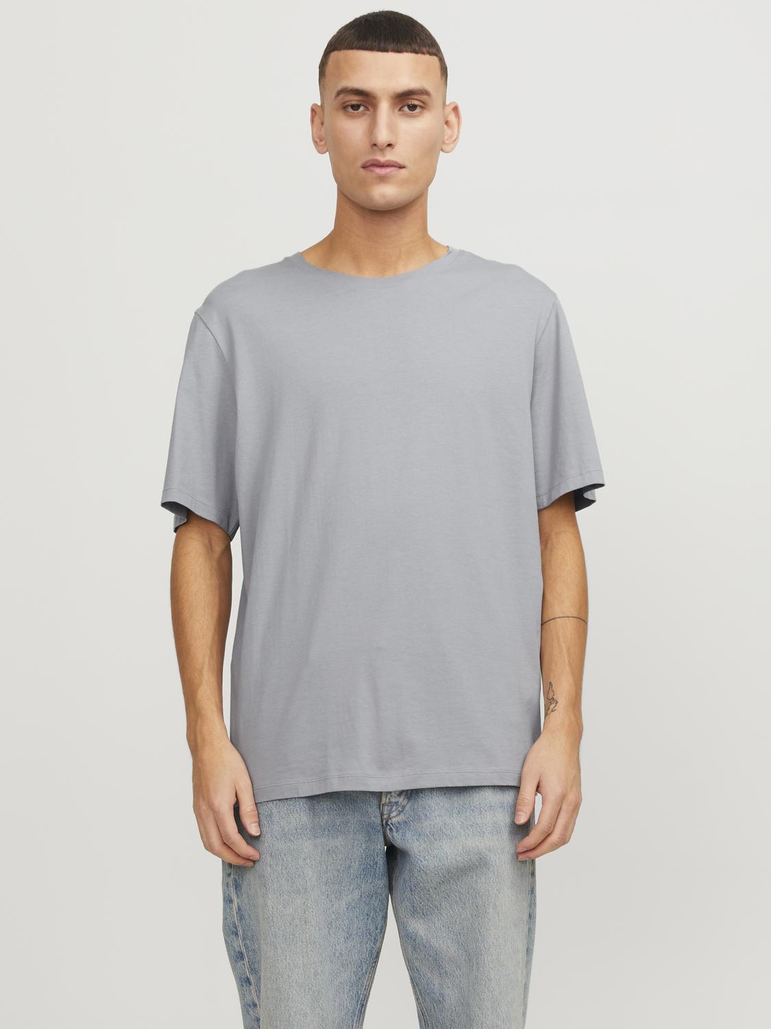 Jack & Jones "JJEORGANIC BASIC TEE SS O-NECK NOOS" Baumwolle, regular fit