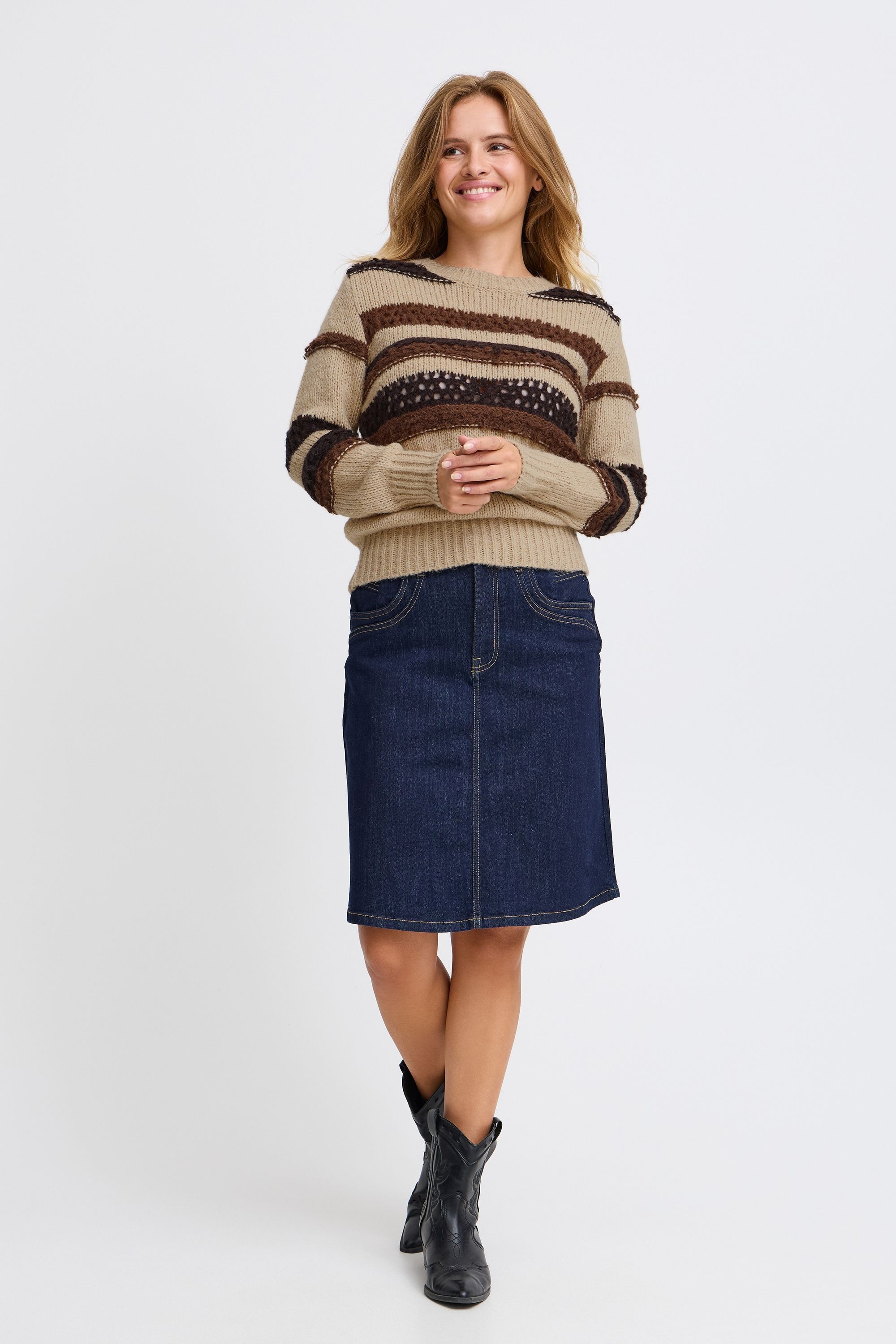 Pulz Jeans Strickpullover »Strickpullover PZJACKIE Pullover«