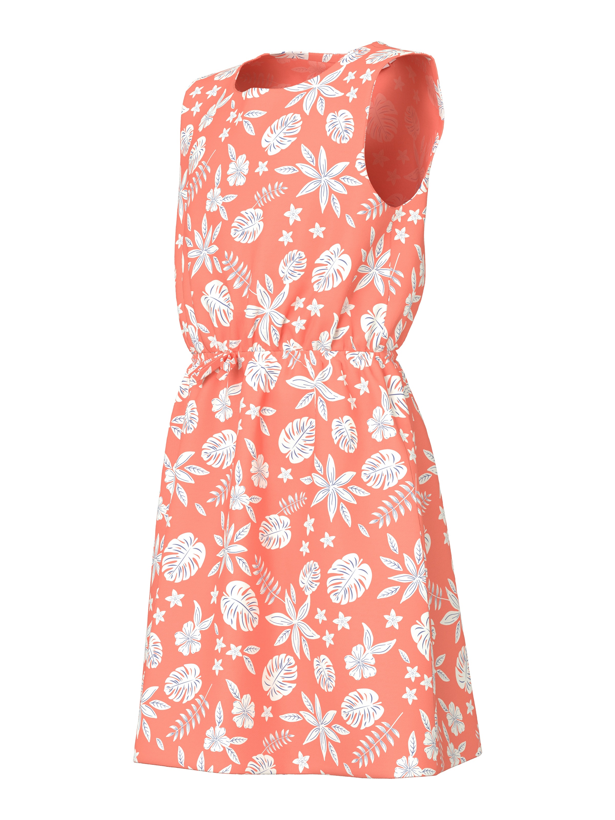 Thumbnail - Name It Minikleid "NKFVINAYA SPENCER" Materialmix, regular fit