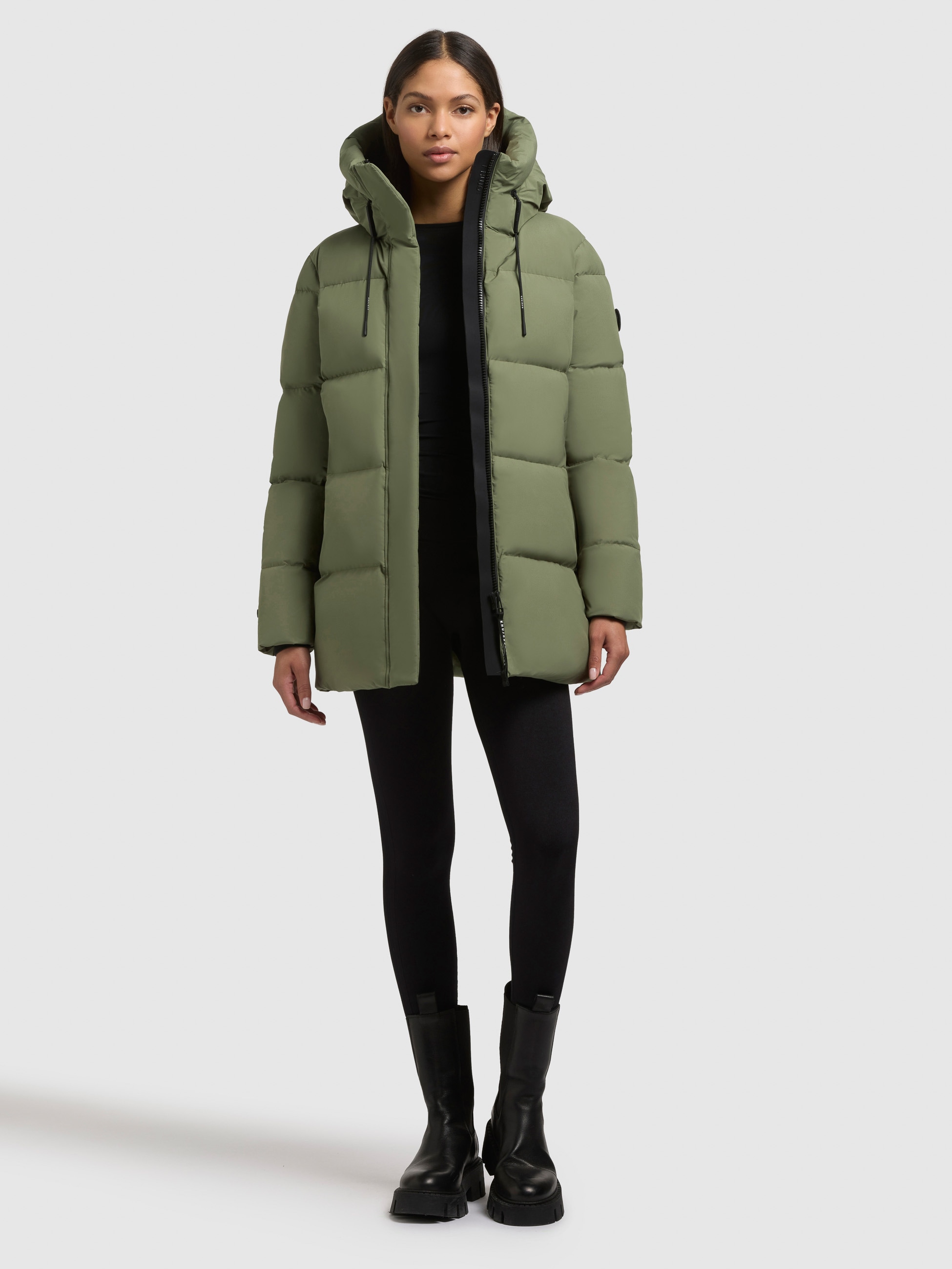 khujo Steppjacke »DROWN MATT« mit Kapuze