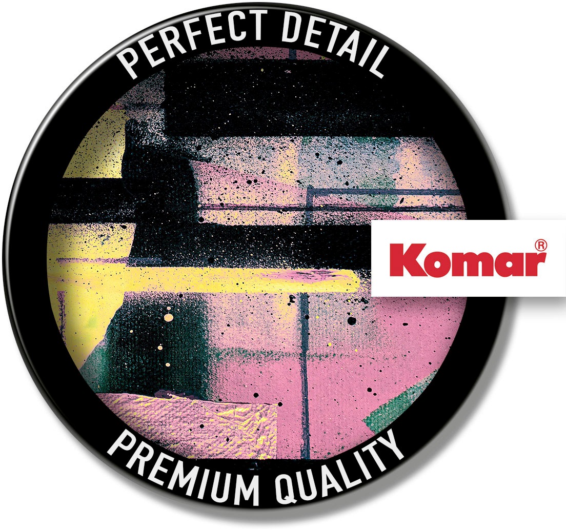 Komar Wandbild »Colorful Forte«, (1 St.), Deutsches Premium-Poster Fotopapier mit seidenmatter Oberfläche und hoher Lichtbeständigkeit. Für fotorealistische Drucke mit gestochen scharfen Details und hervorragender Farbbrillanz.