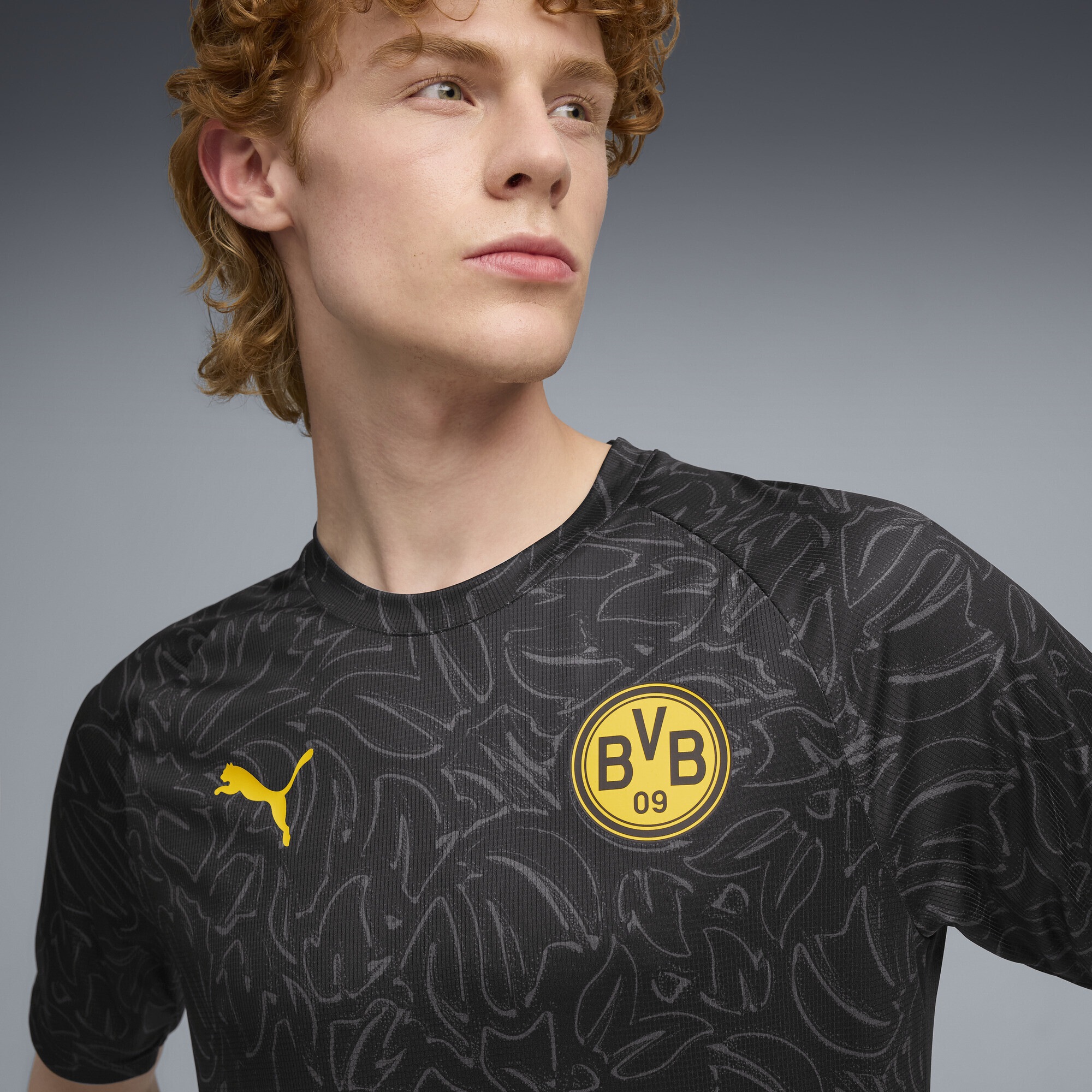 PUMA Trainingsshirt »Borussia Dortmund Aufwärmtrikot Herren«