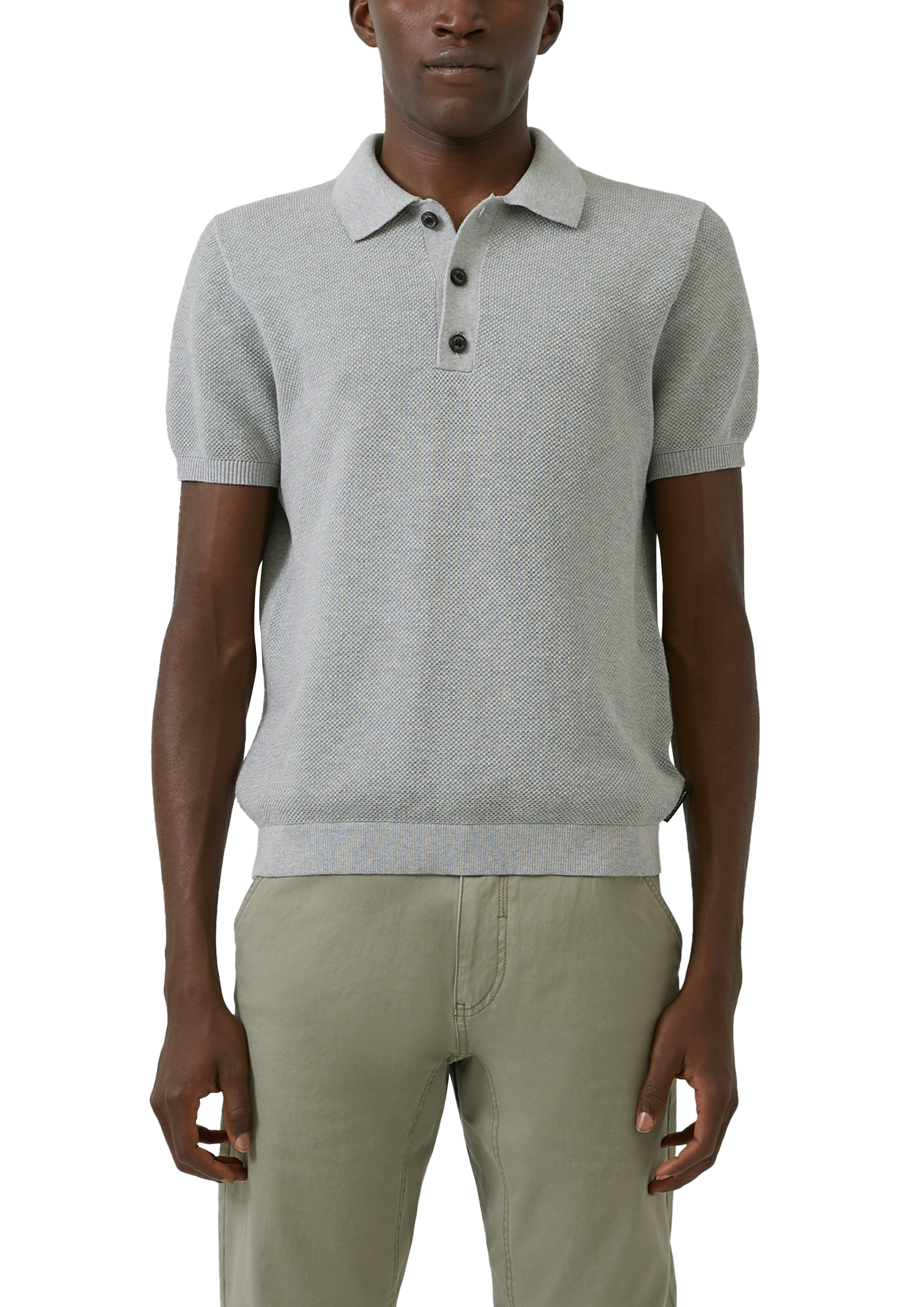 s.Oliver Polokragenpullover mit Rippbündchen