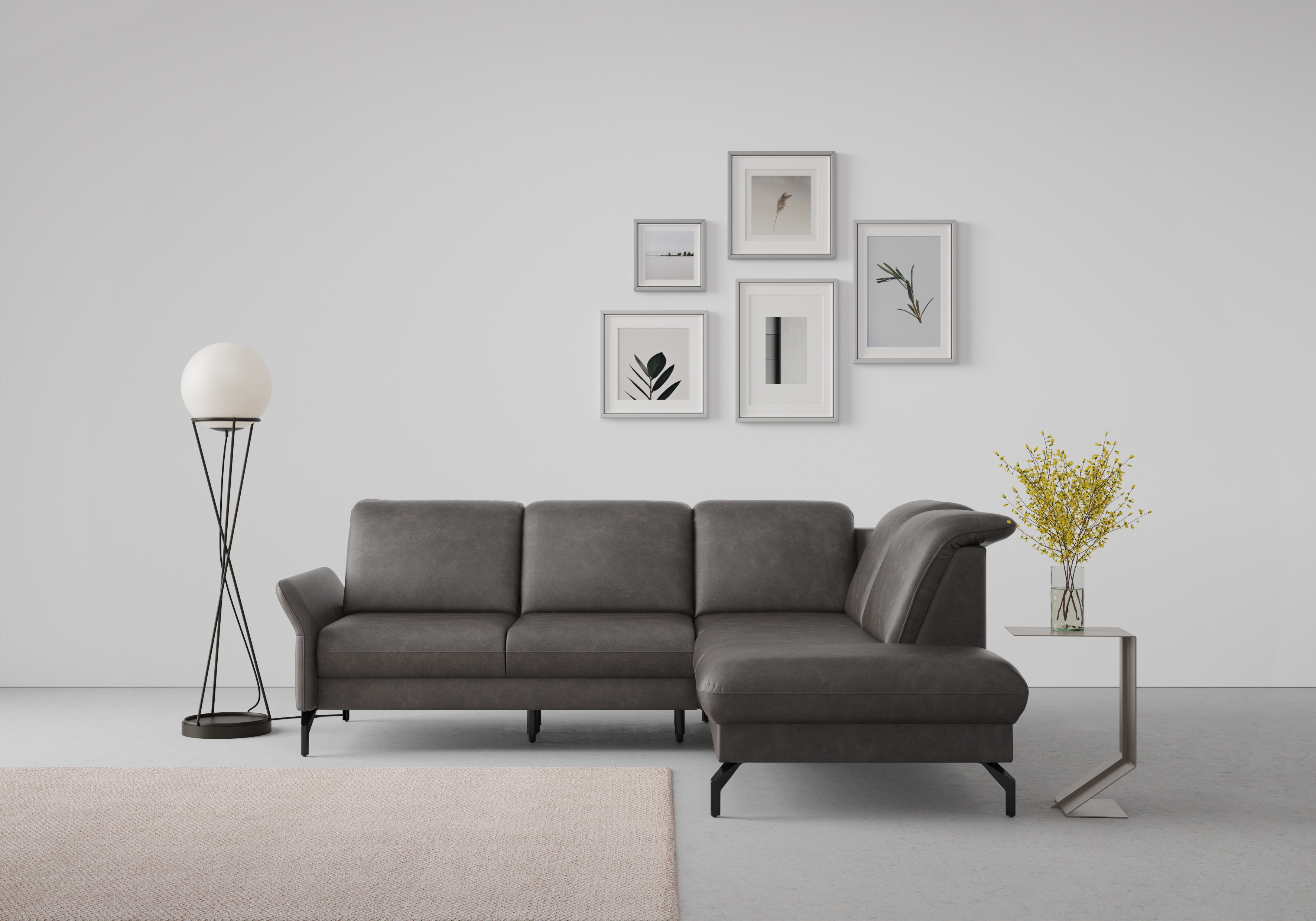 Thumbnail - sit&more Ecksofa "Fashion L-Form", wahlweise mit Kopfteilverstellung und Vorziehsitz, motorisch