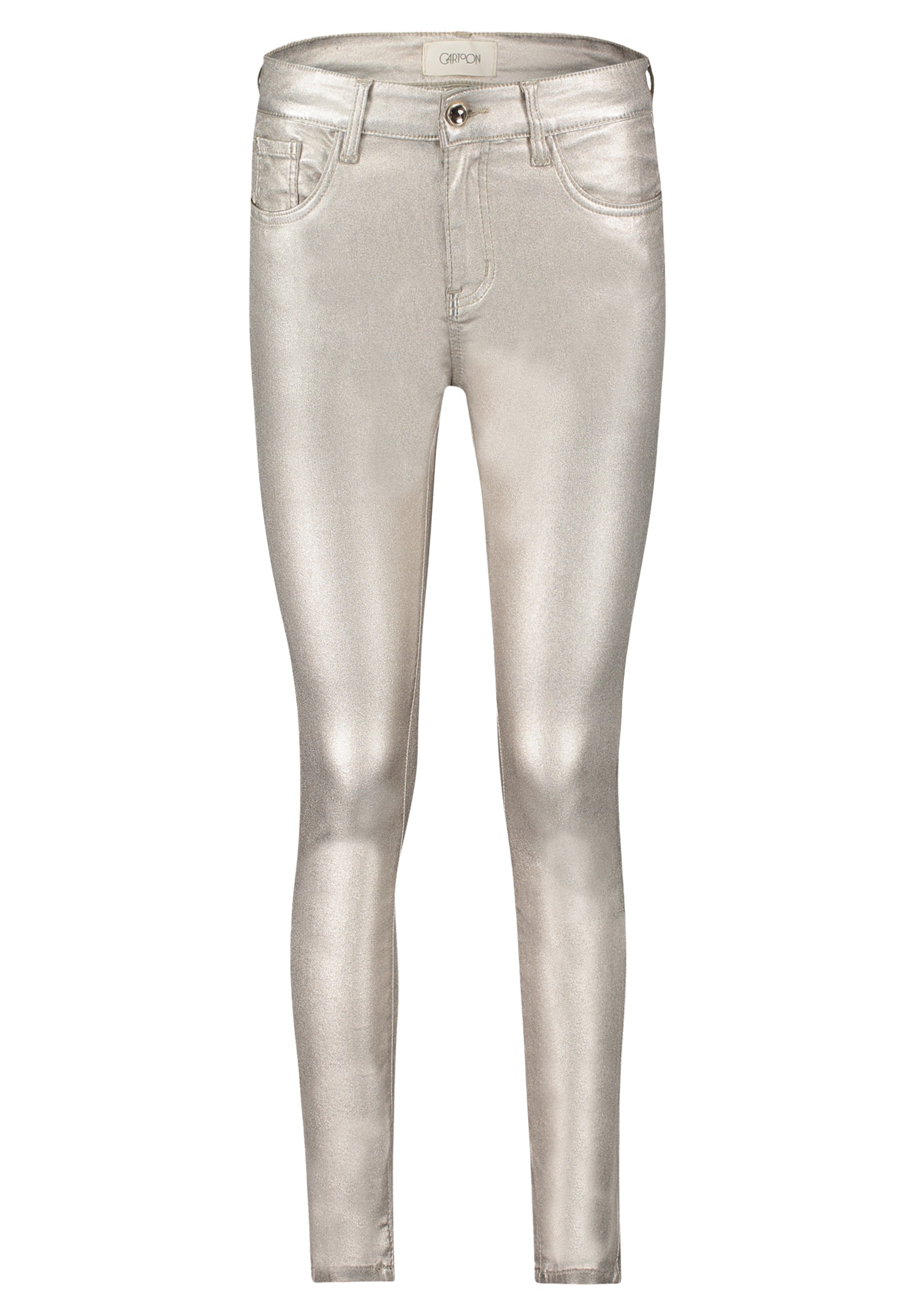 Cartoon Slim-fit-Jeans "Damen Slim Fit" günstig online kaufen