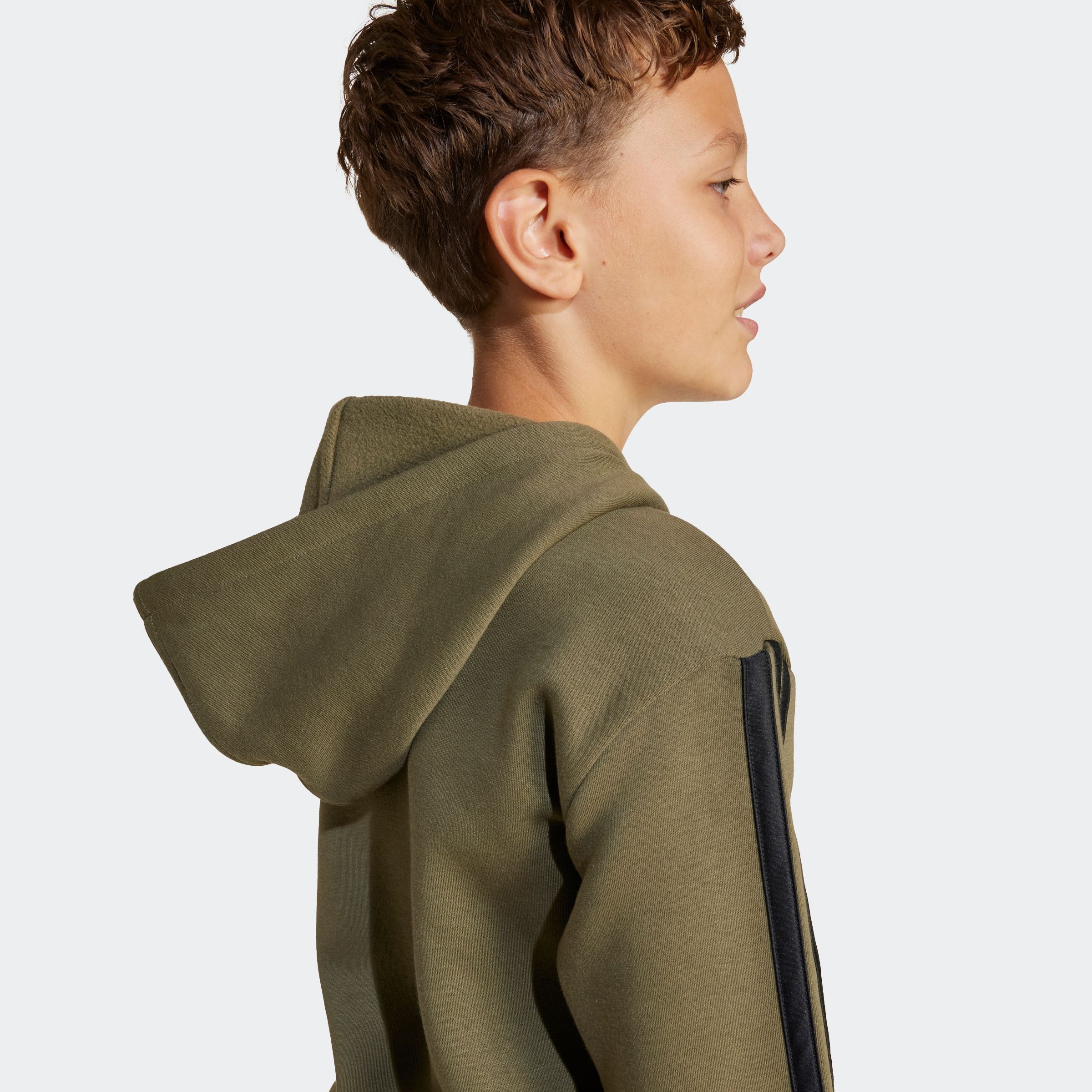 adidas Sportswear Kapuzensweatshirt »J 3S FL FZ HD«