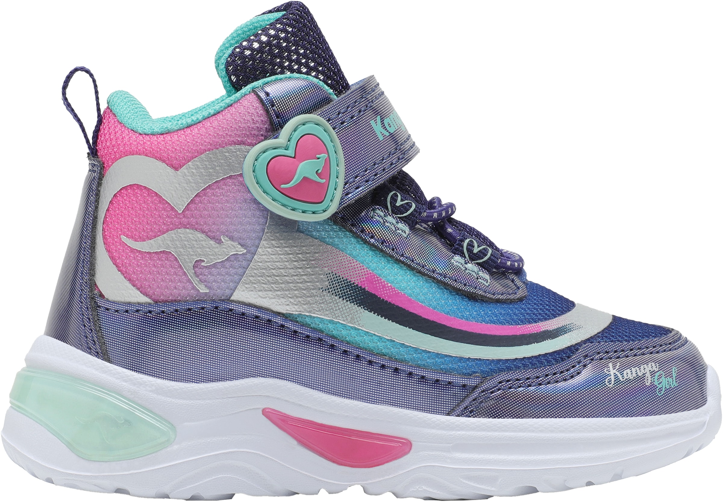 KangaROOS Sneaker »K-SLG Willow Mid EV«, mit Blinkfunktion