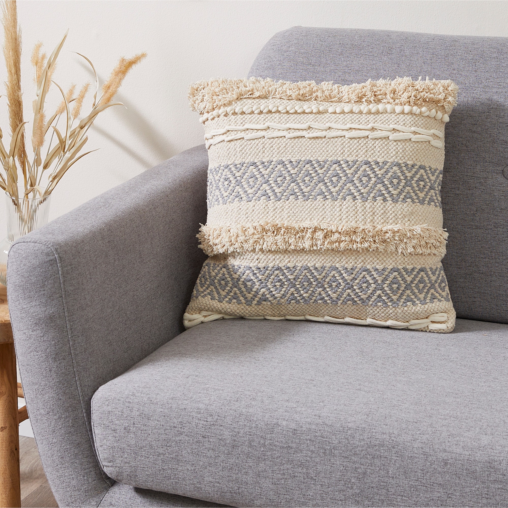 Andiamo Dekokissen "Livia" Ethnomuster, gestreift, Kissenhülle mit Füllung, günstig online kaufen