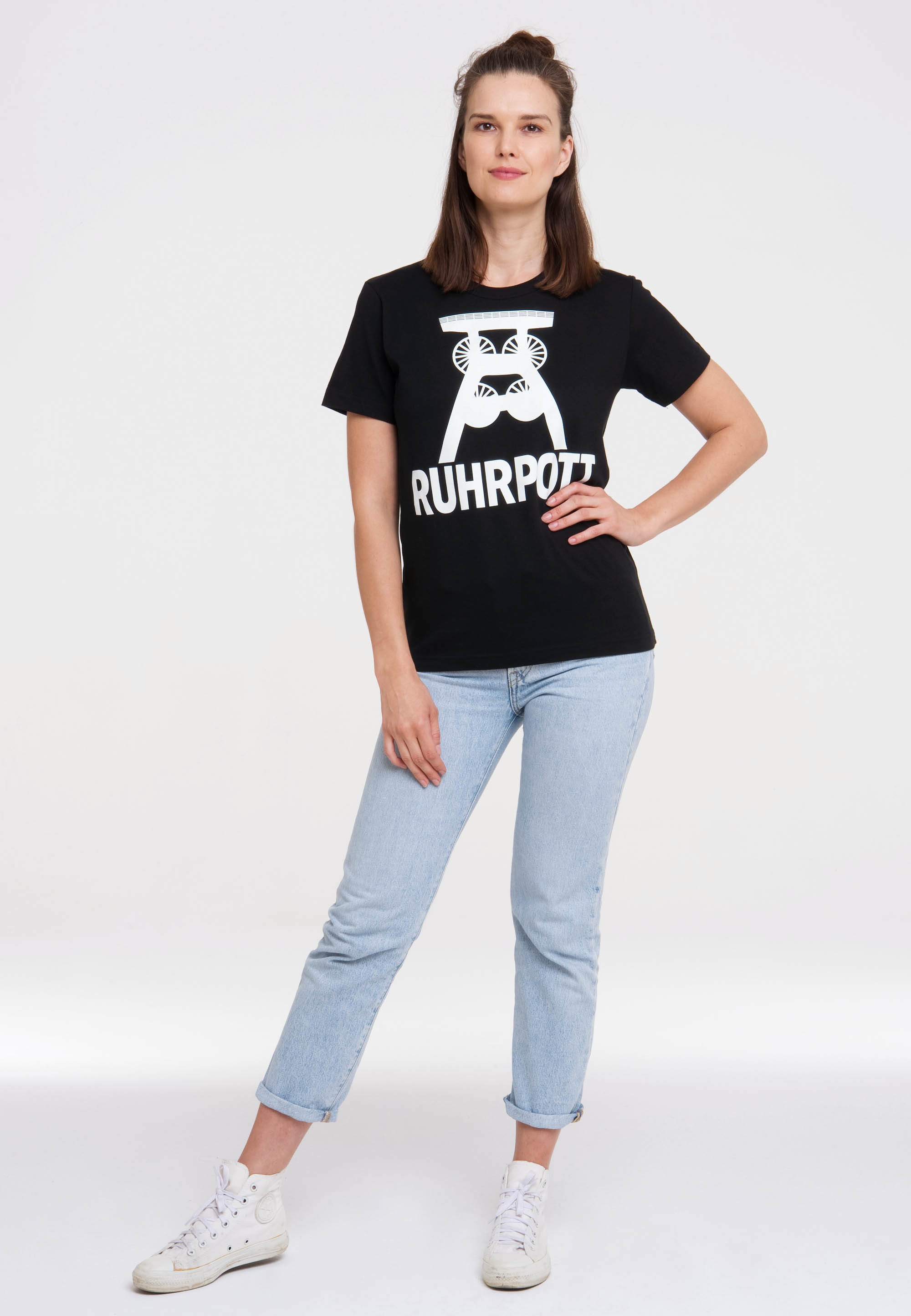 LOGOSHIRT T-Shirt »Ruhrpott« mit lizenziertem Print GU8058