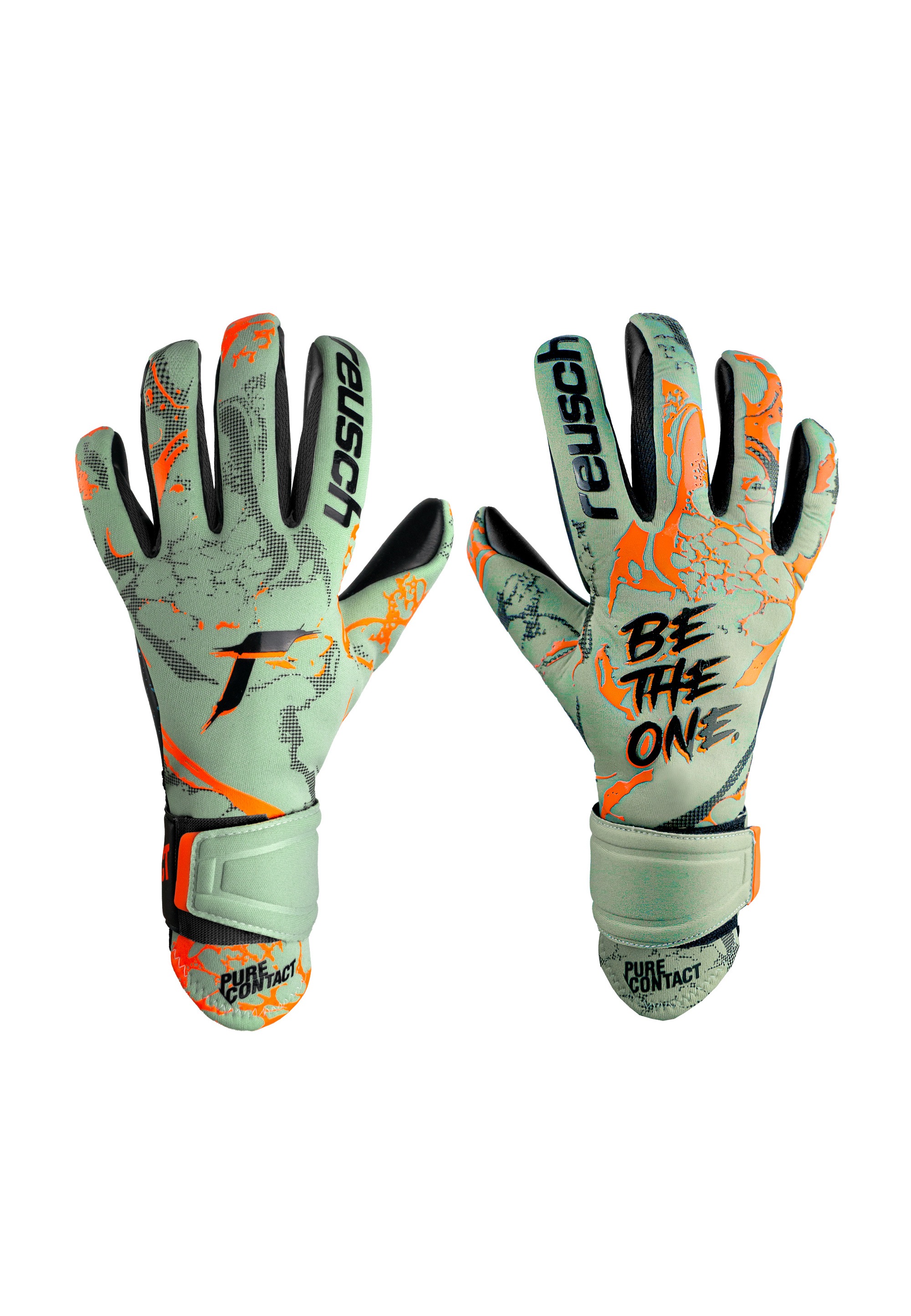 Reusch Torwarthandschuhe »Pure Contact Gold«, mit hervorragendem Grip und Innennaht Schnitt