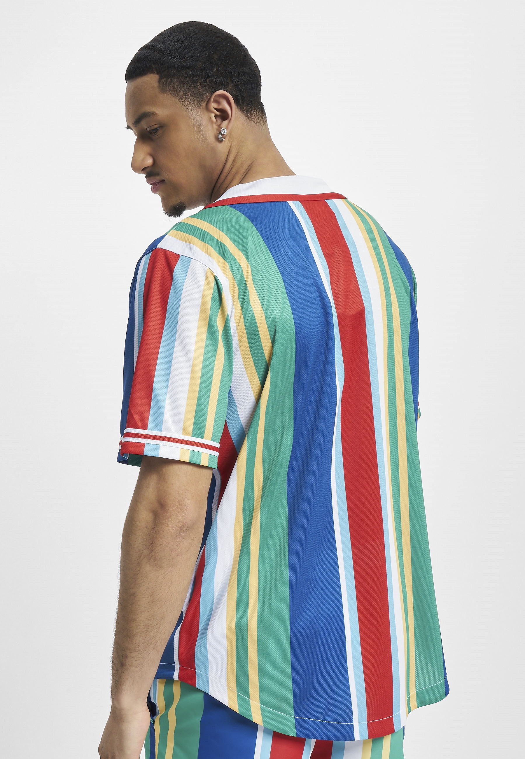 Karl Kani T-Shirt »Karl Kani Herren KM232-010-1 KK Varsity Striped Baseball Shirt« 1 Stk.