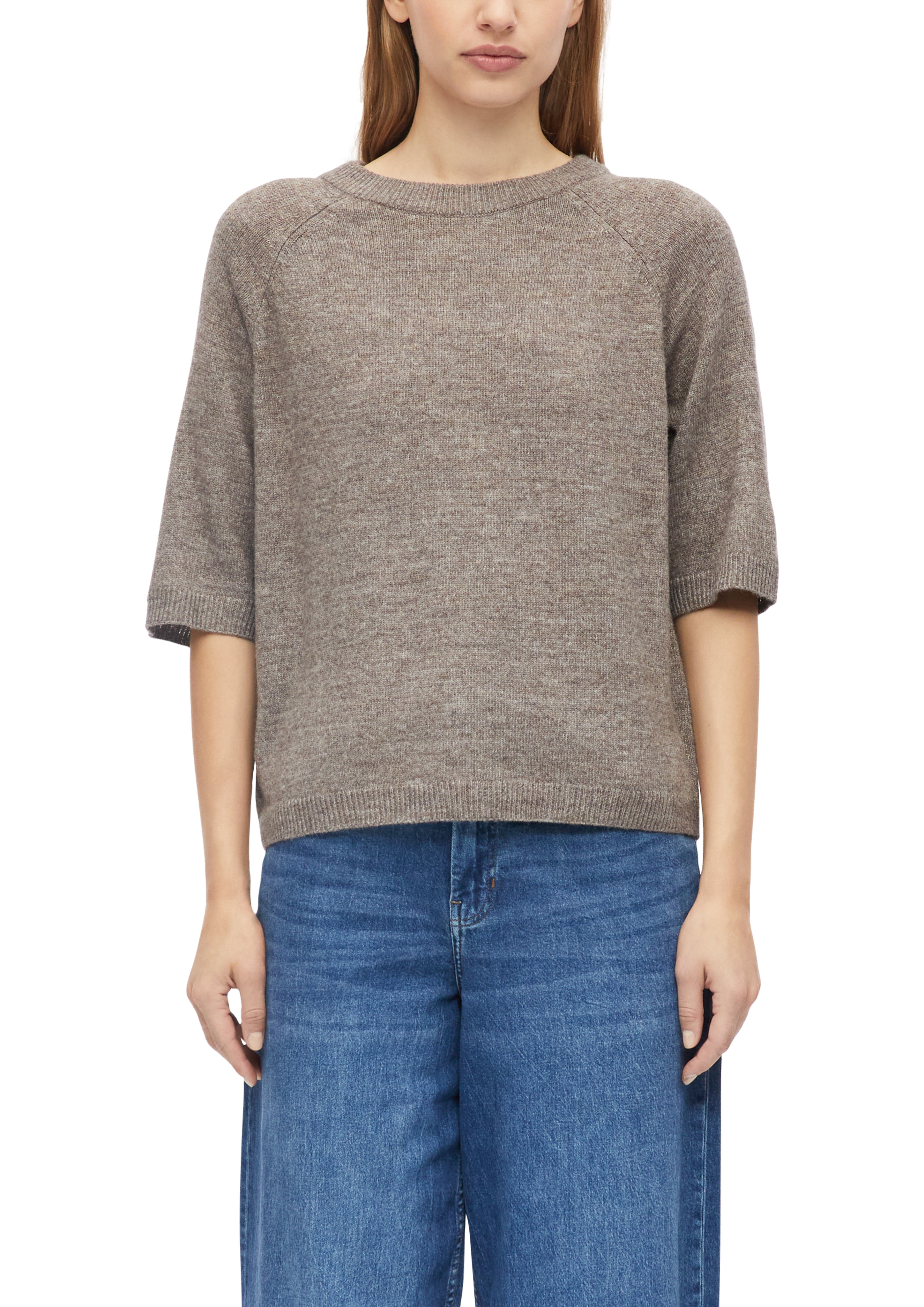 s.Oliver Strickpullover Sommer-Pullover / Halbarm
