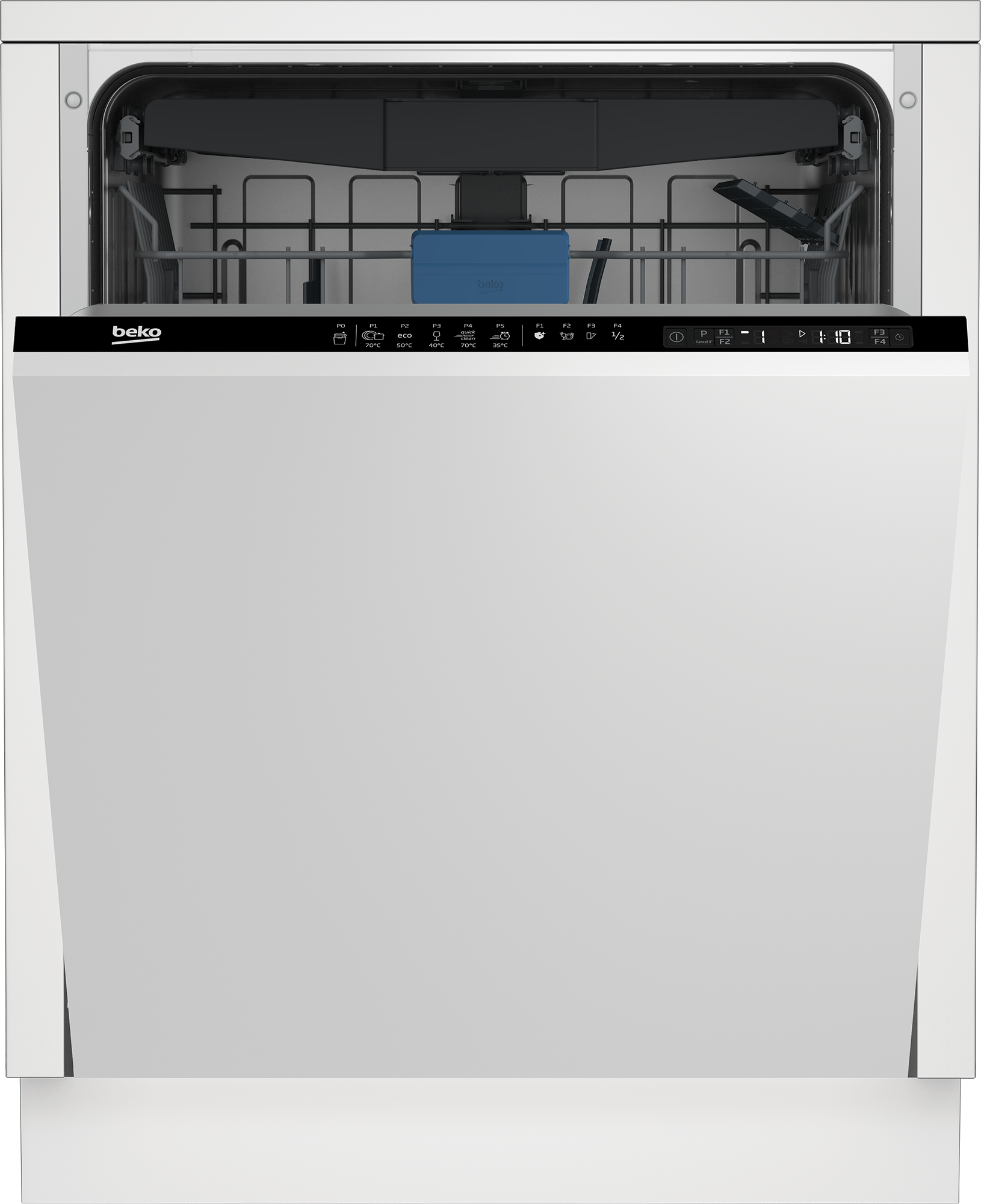 BEKO vollintegrierbarer Geschirrspüler »BDIN25530 7624091677«, 15 Maßgedecke, Watersafe+