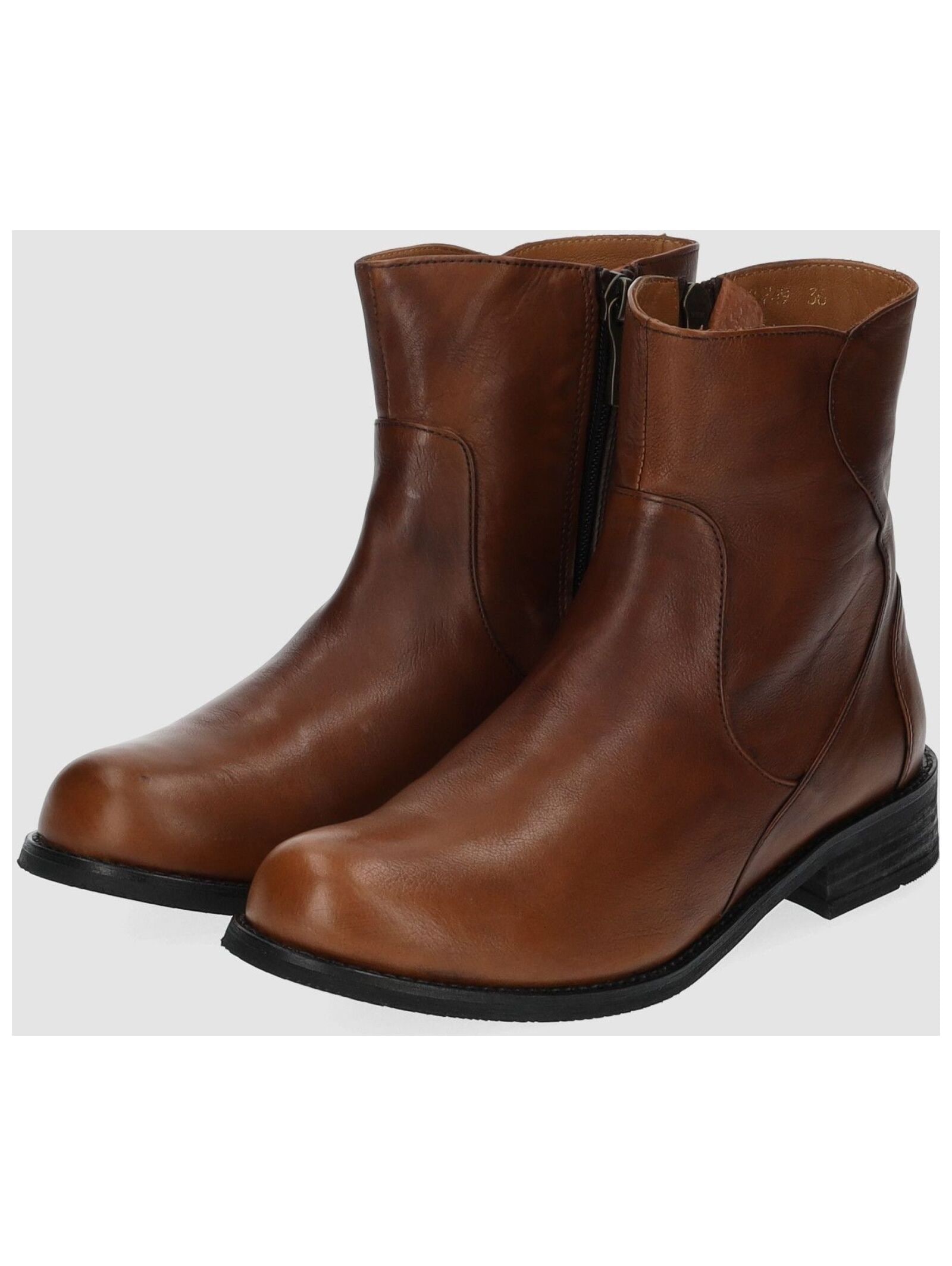 Everybody Schnürstiefelette »Everybody Stiefelette Glattleder«