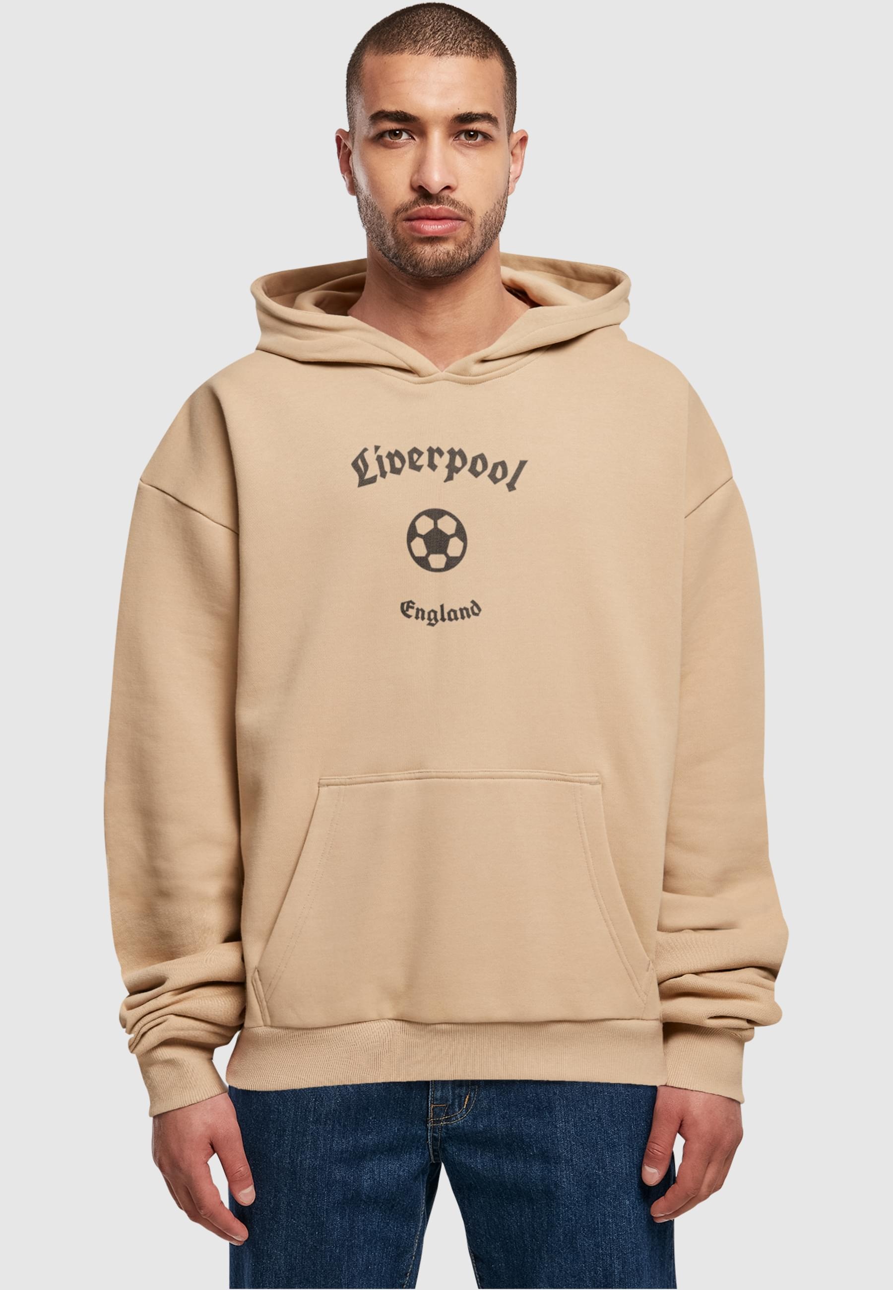 Merchcode Kapuzensweatshirt »Merchcode Herren Liverpool Ultra Heavy Hoody«, (1 tlg.)