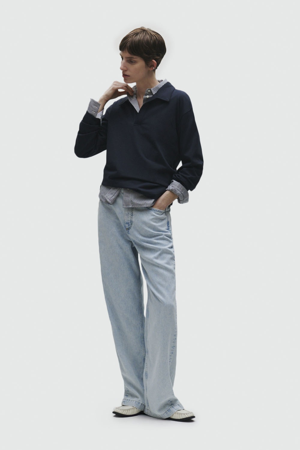 Thumbnail - Marc OPolo Weite Jeans "Sjva"