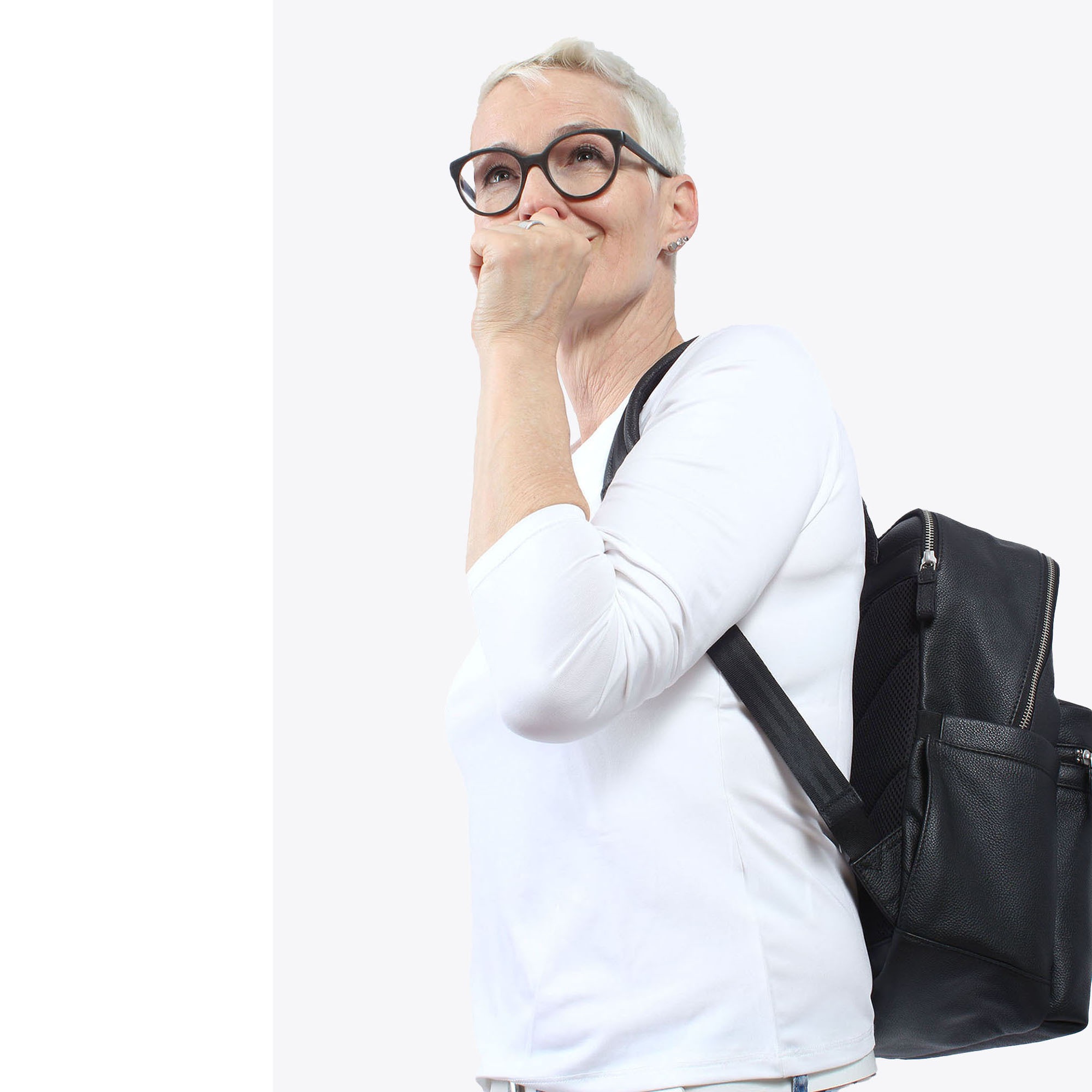 Margelisch Laptoprucksack »ANOI-1«, aus LWG zertifiziertem Leder