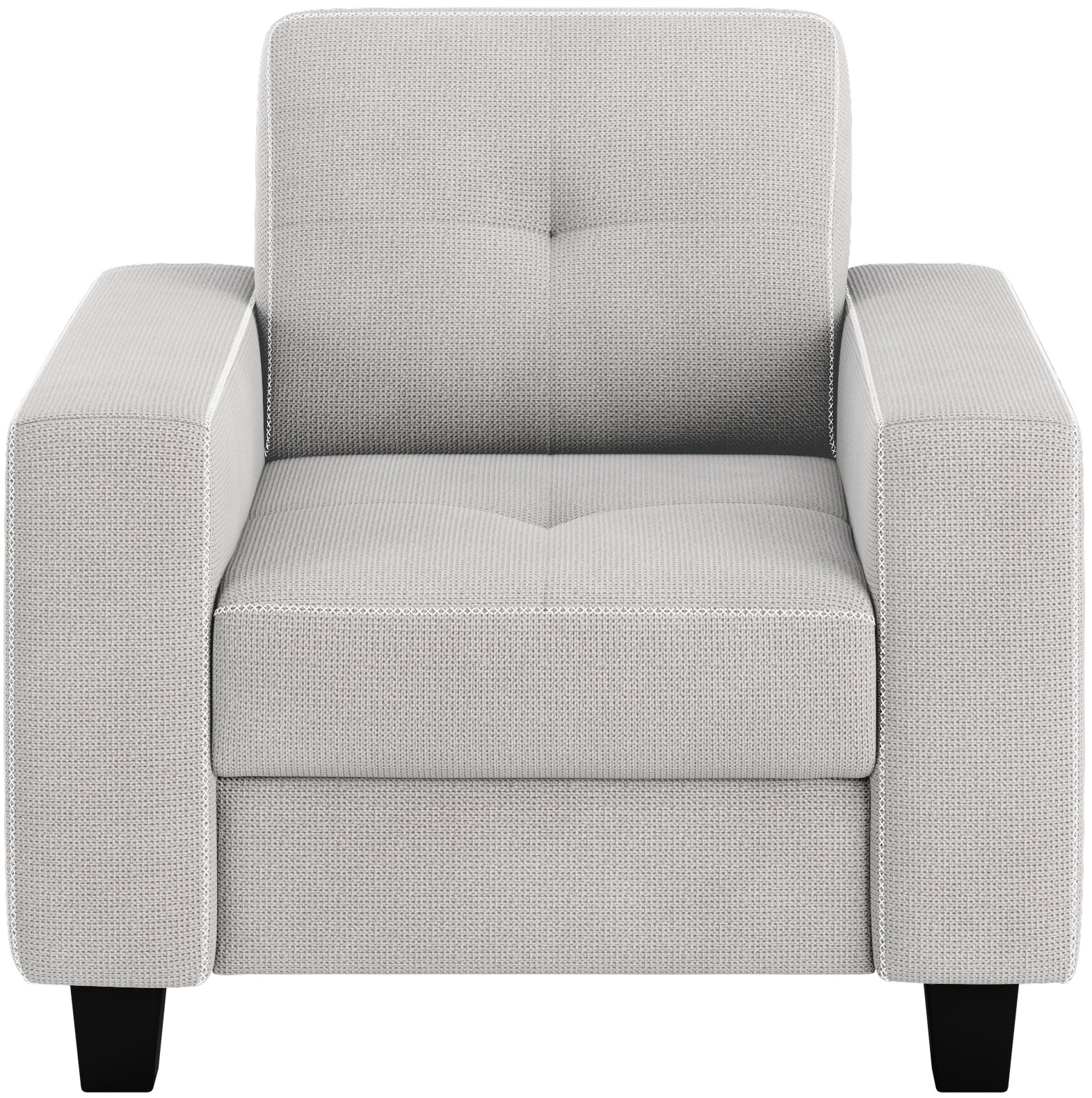 Home affaire Sessel "Varese" Kreuznaht in beige günstig online kaufen