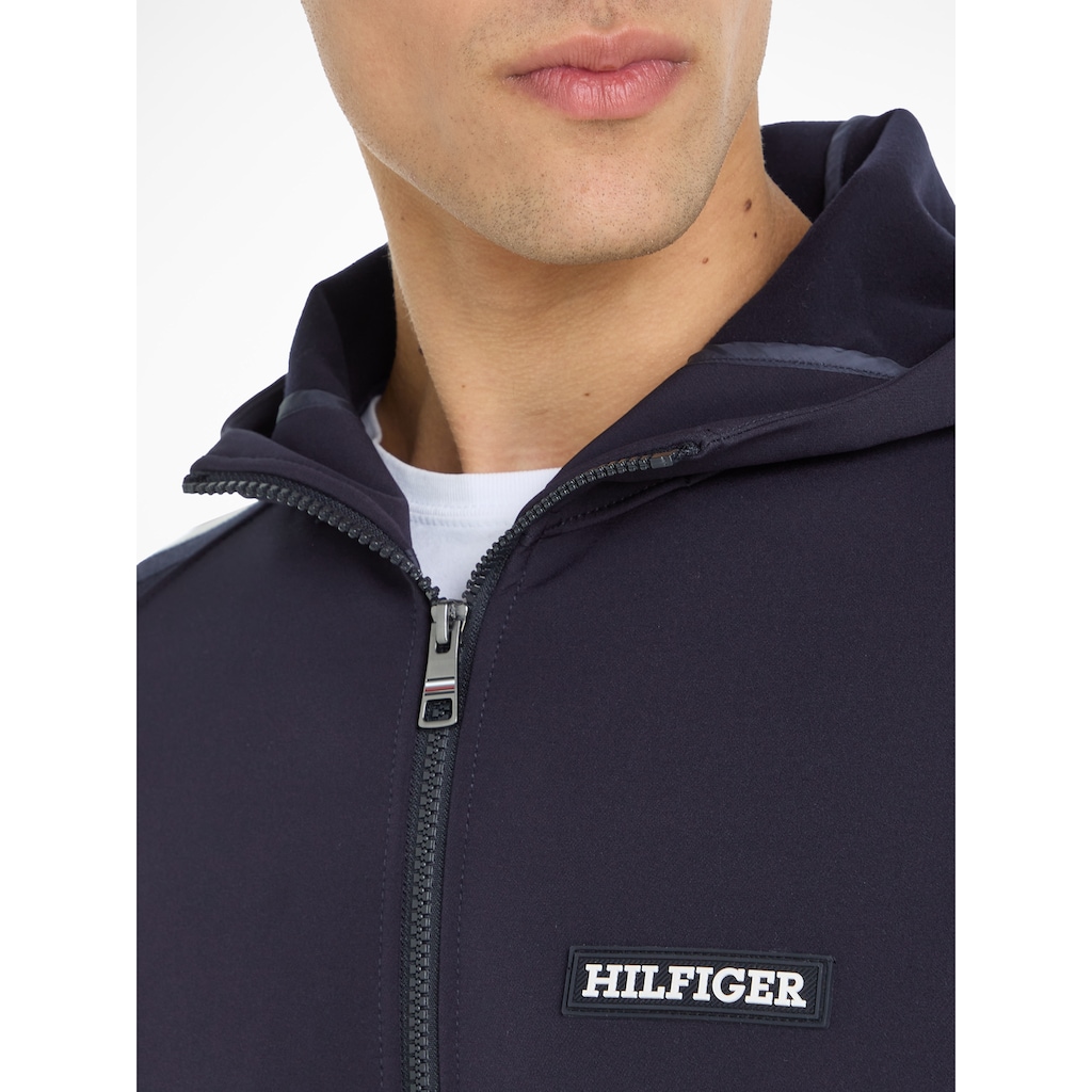 Tommy Hilfiger Kapuzenpullover »MIXED MEDIA HOODED SWEATER«