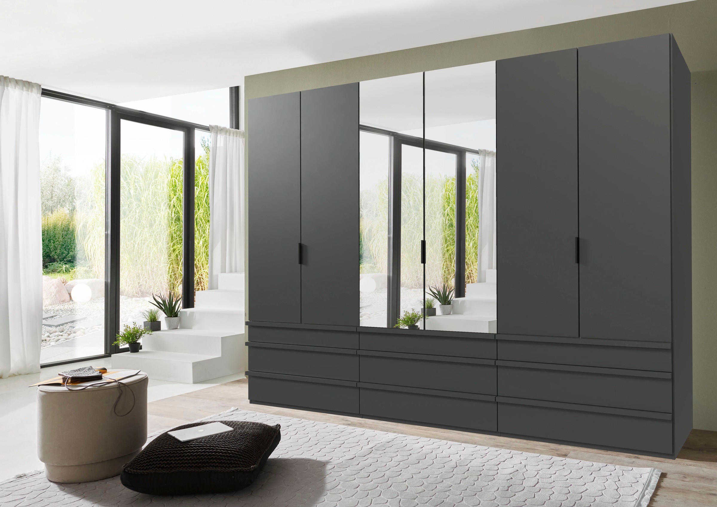 Wimex Falttürenschrank "Oxford by fresh to go, in der Breite 300cm, in 2 Hö günstig online kaufen