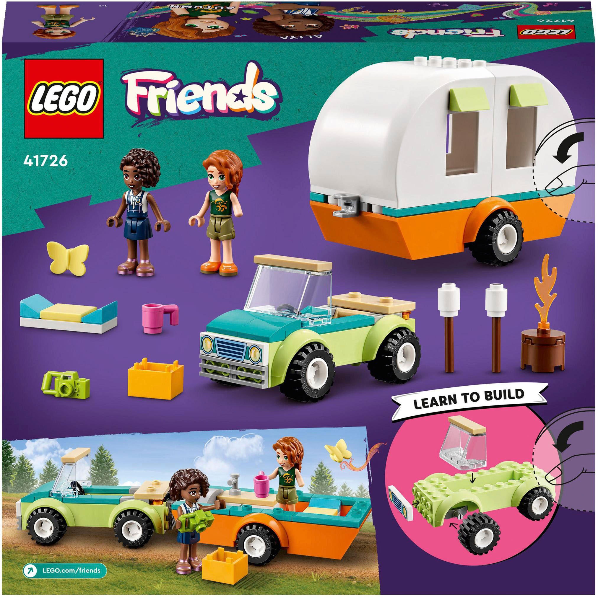 LEGO® Konstruktionsspielsteine »Campingausflug (41726), LEGO® Friends«, (87 St.), Made in Europe