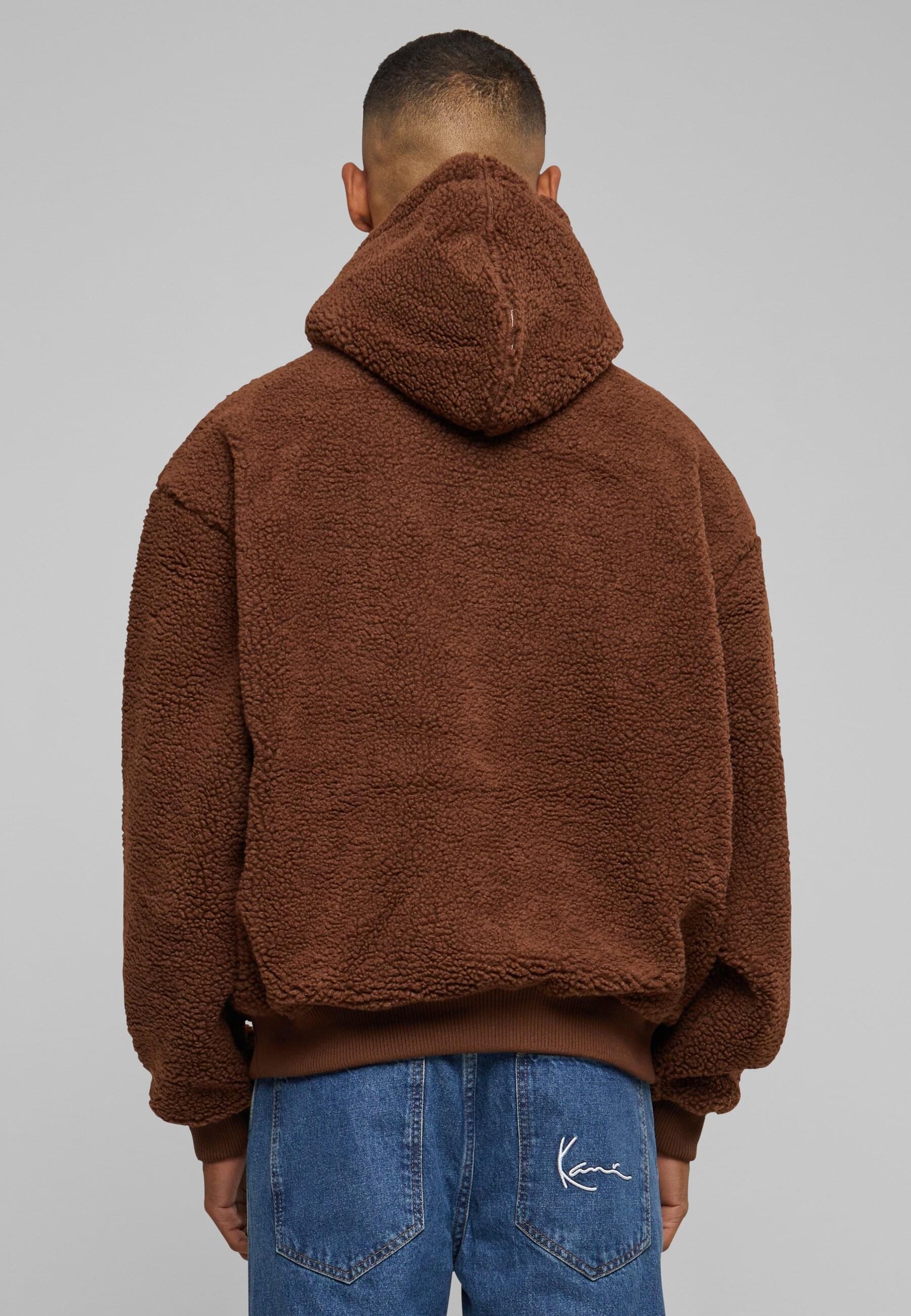 Karl Kani Longsleeve »Karl Kani Herren KM233-020-2 KK Metal Signature Teddy Os Hoodie«, (1 tlg.)