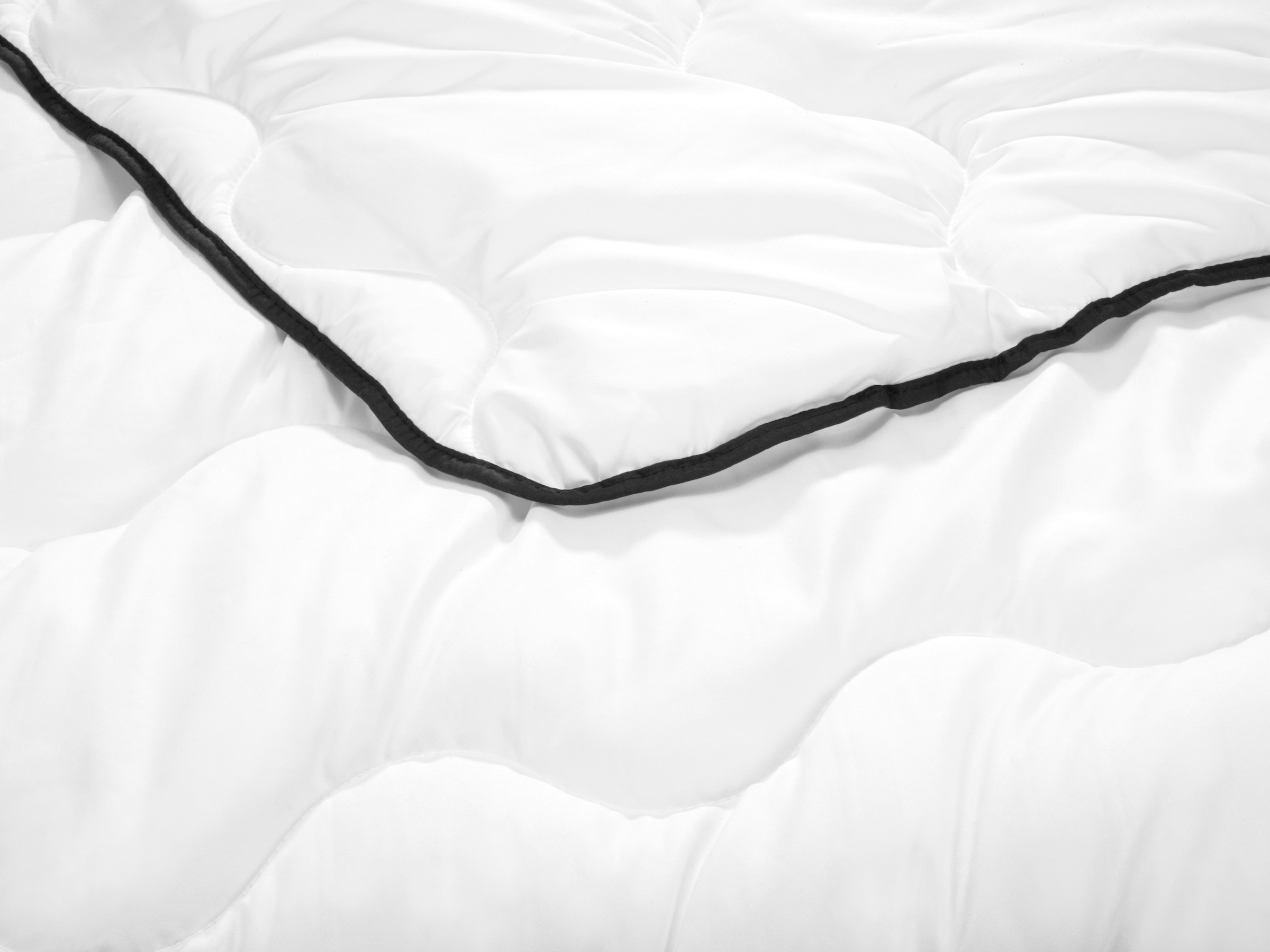Biberna Sleep & Protect Microfaserbettdecke »Sleep & Protect Inlett "Welle"«, normal, (1 St.)