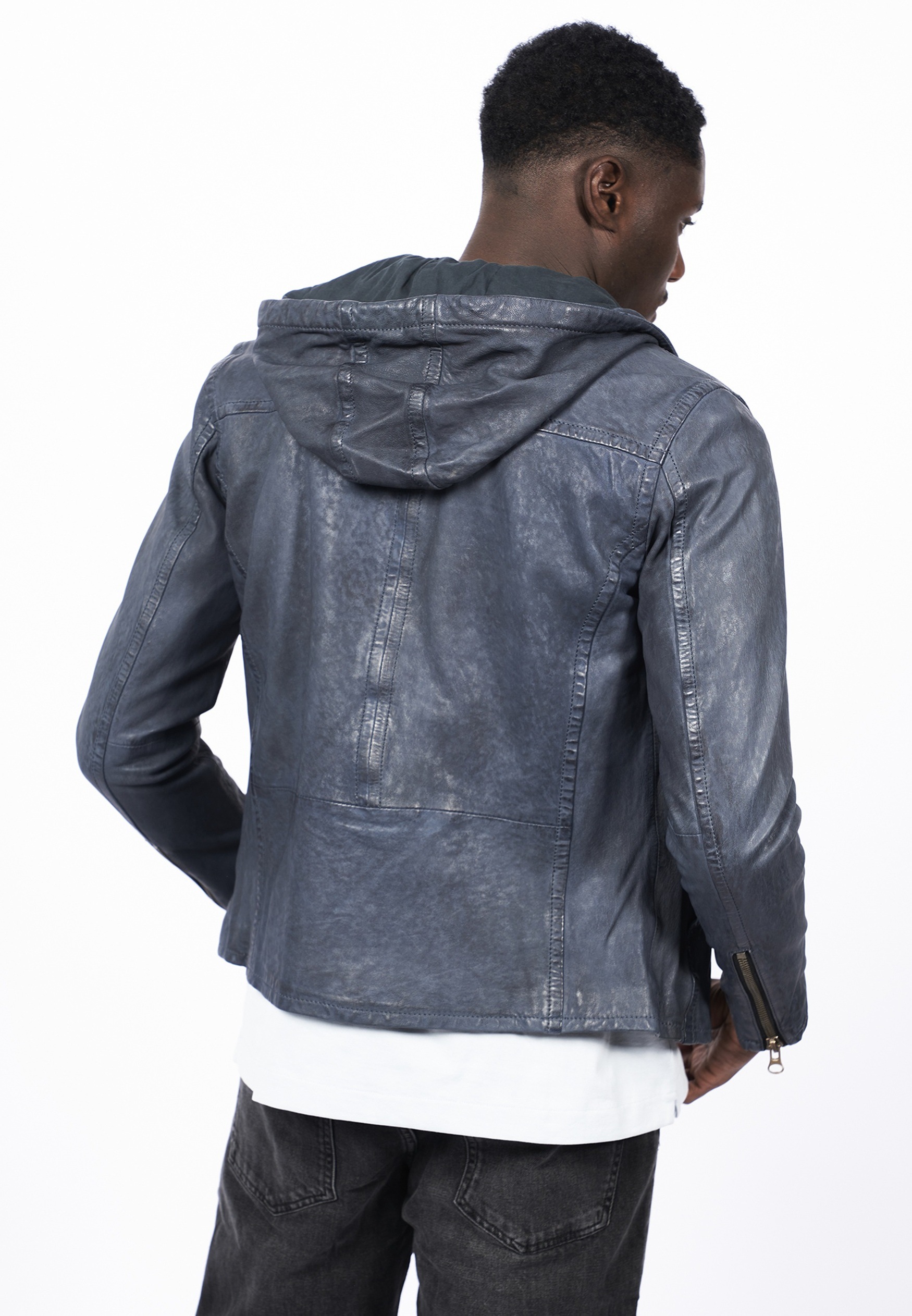 Freaky Nation Lederjacke »Daan-FN«