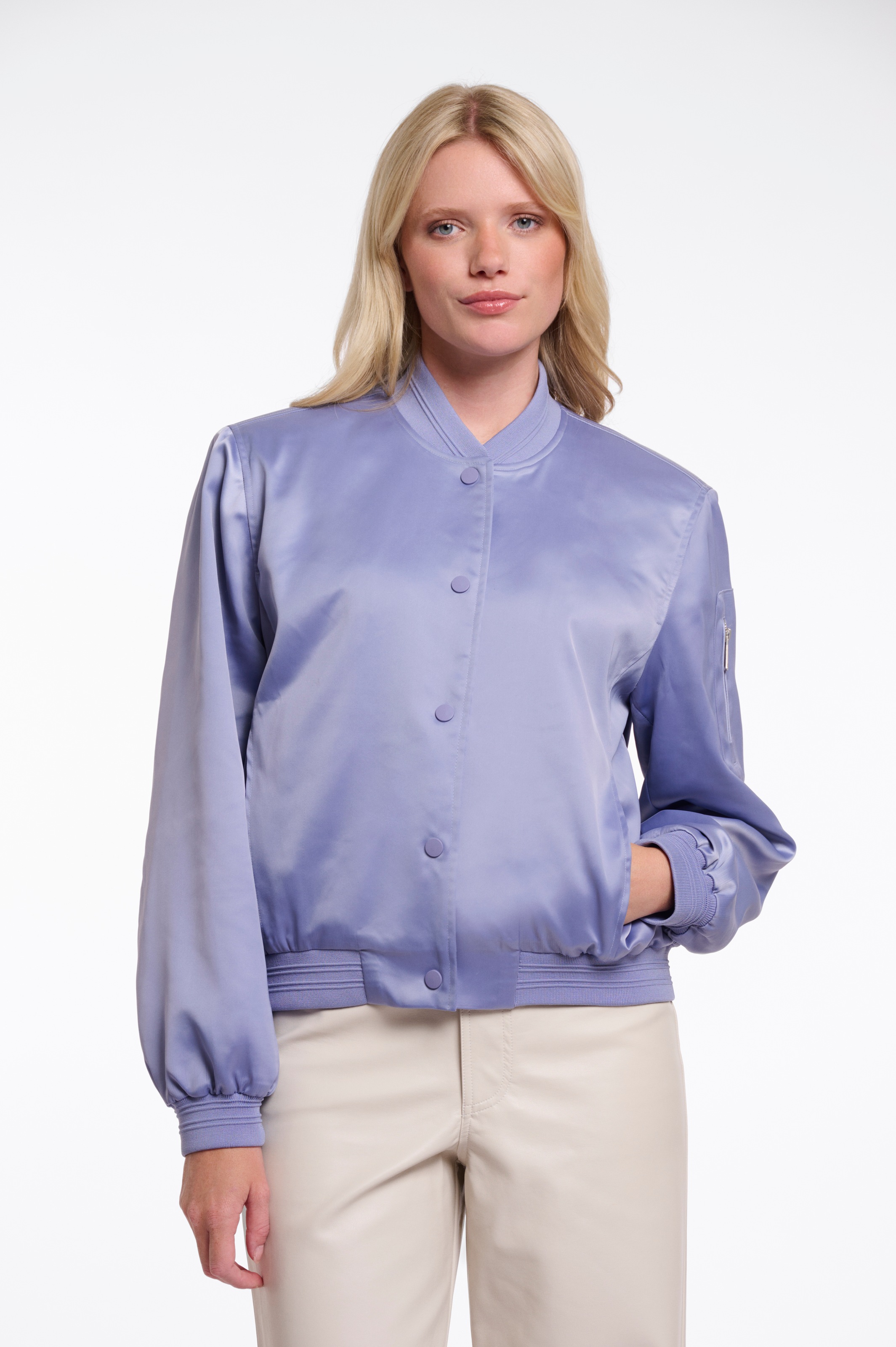 Rino & Pelle Blouson "BANNER" mit falscher Tasche am Ärmel günstig online kaufen