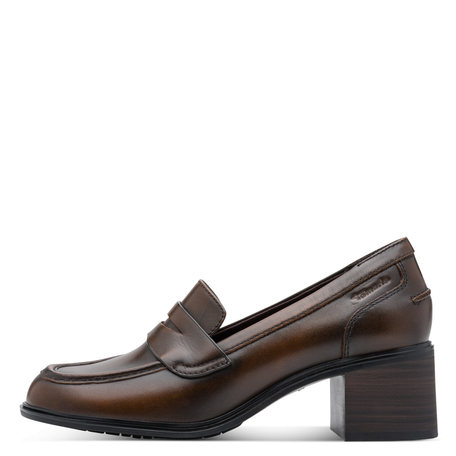 Tamaris Loafer  Blockabsatz, Slipper, Loafer mit modischem Zierriegel