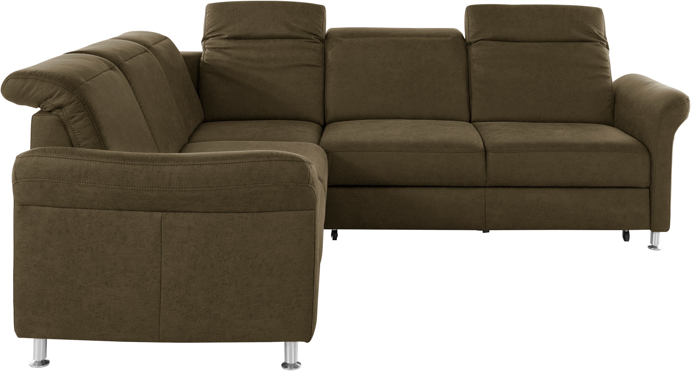 sit&more Ecksofa "Darwin L-Form", inklusive Federkern, wahlweise mit Kopfte günstig online kaufen