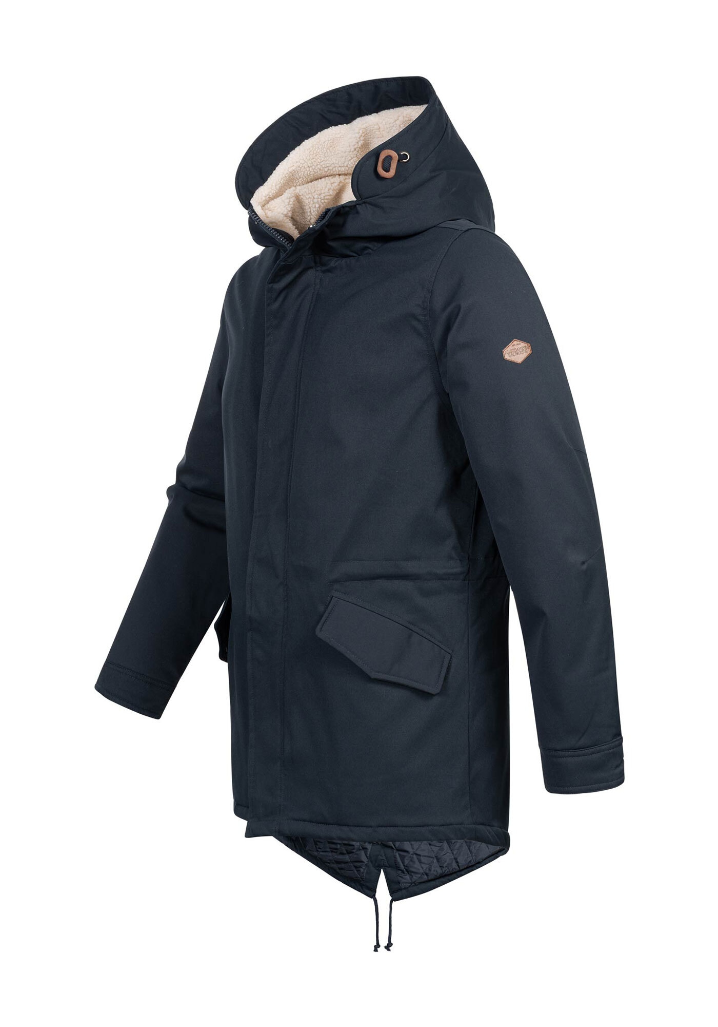 Alessandro Salvarini Winterjacke »ASMauro« mit warmem Teddyfell