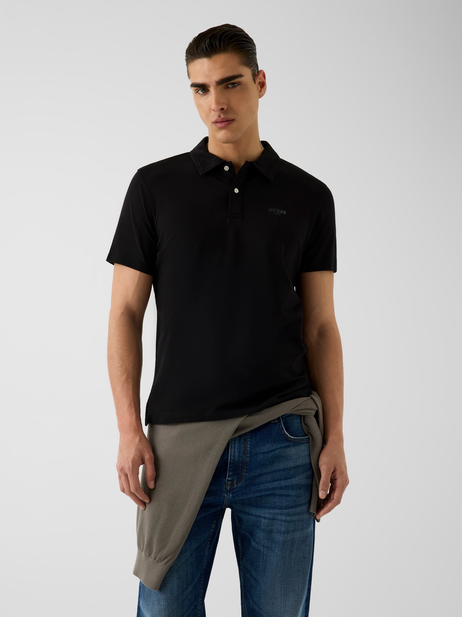 Guess Noir Polo Essential - Bild 2