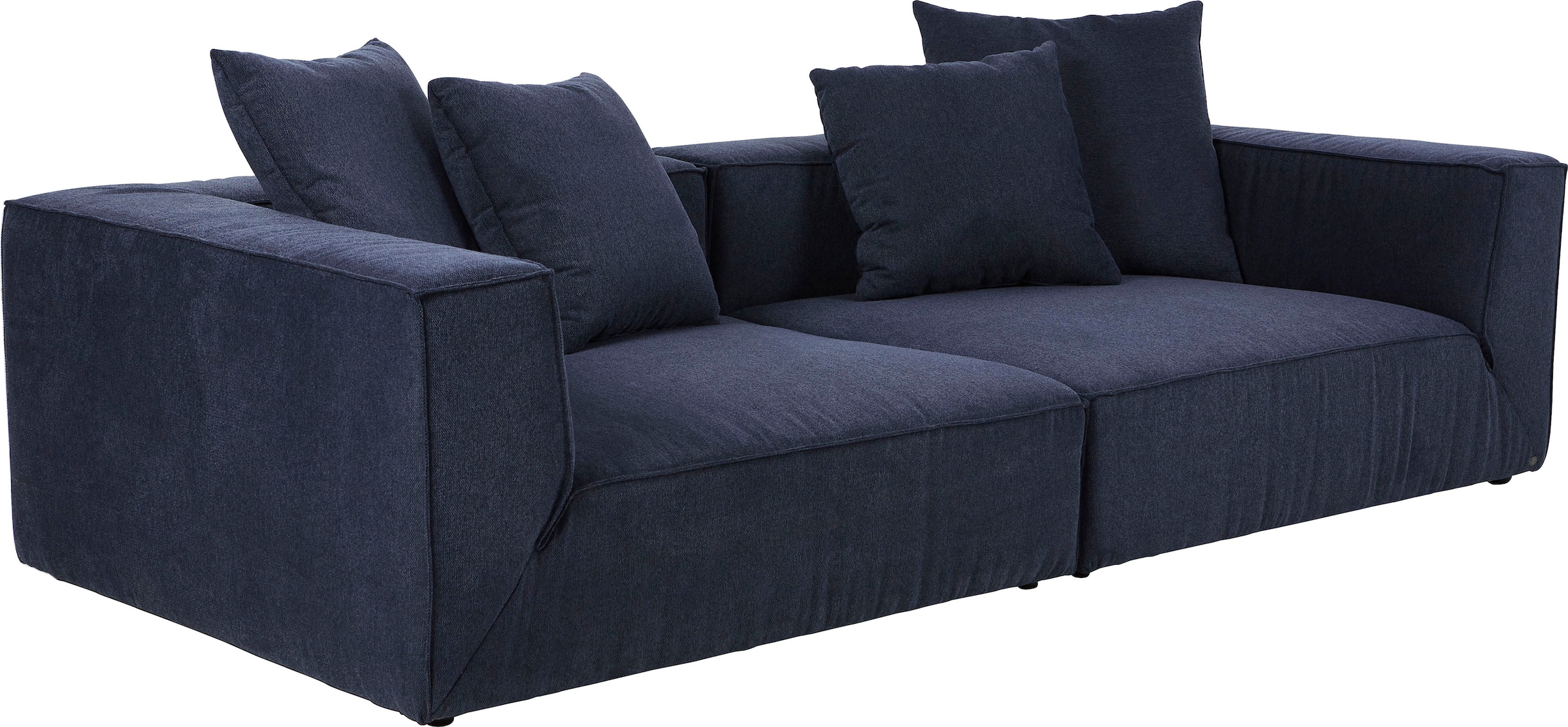 TOM TAILOR HOME Big-Sofa 270 CUBE«, BAUR inkl. Breite Zierkissen, »BIG cm 